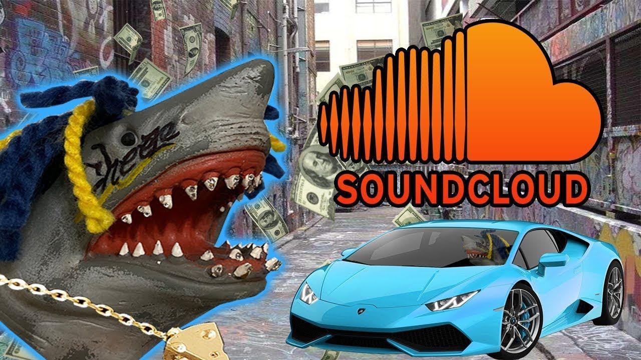1280x720 SHARK PUPPET BECOMES A SOUNDCLOUD RAPPER!!!!!