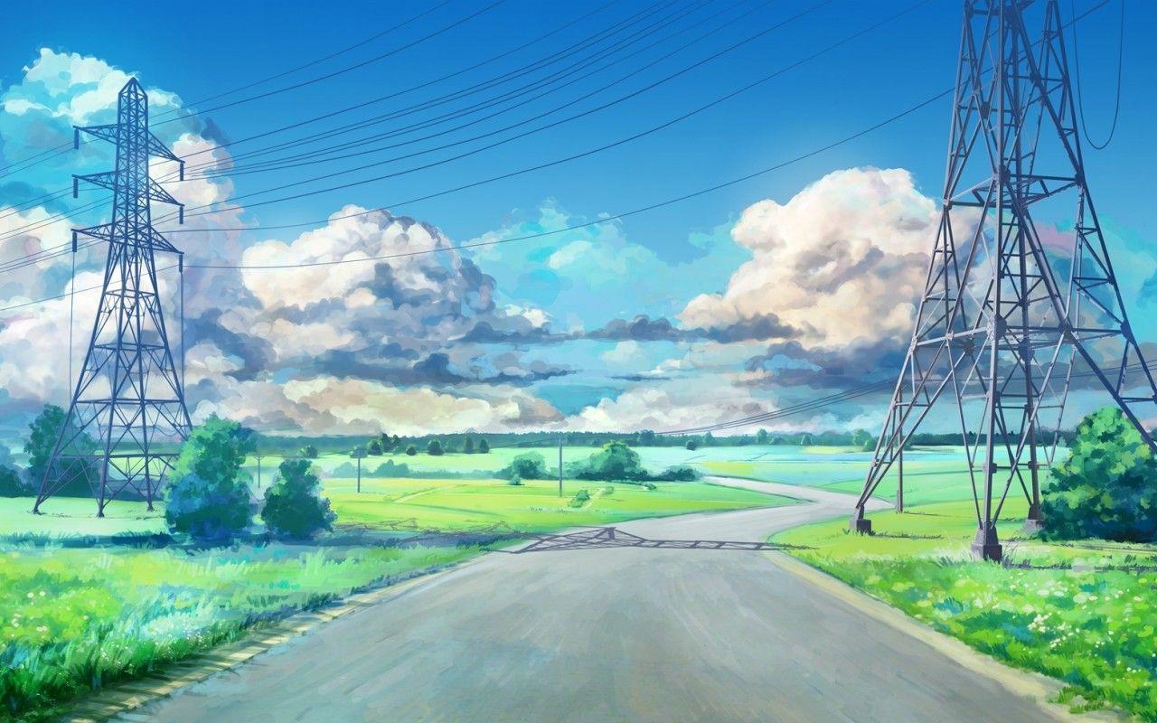 Anime Field Wallpapers - Top Free Anime Field Backgrounds - WallpaperAccess