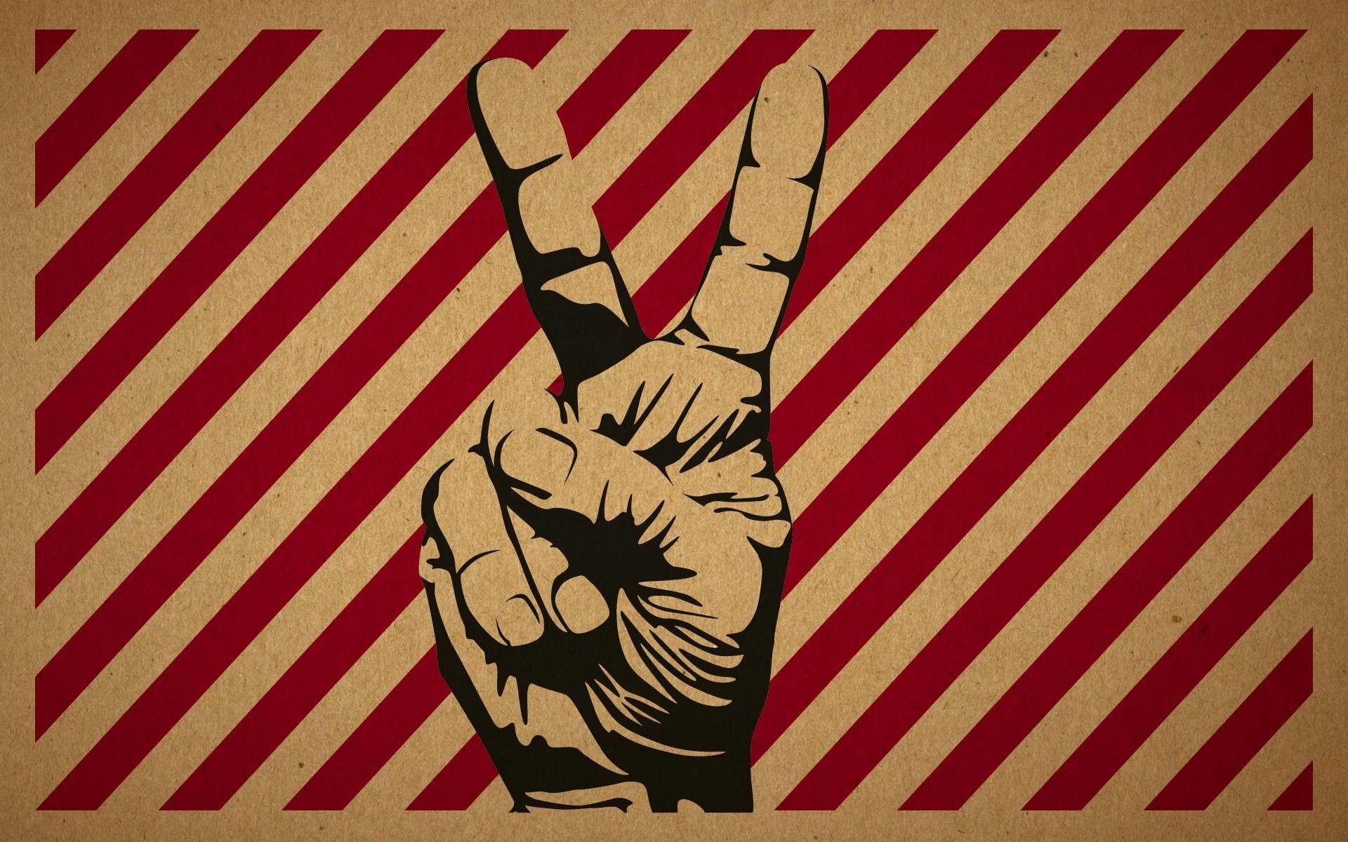 1920x1200 Peace Sign Wallpaper