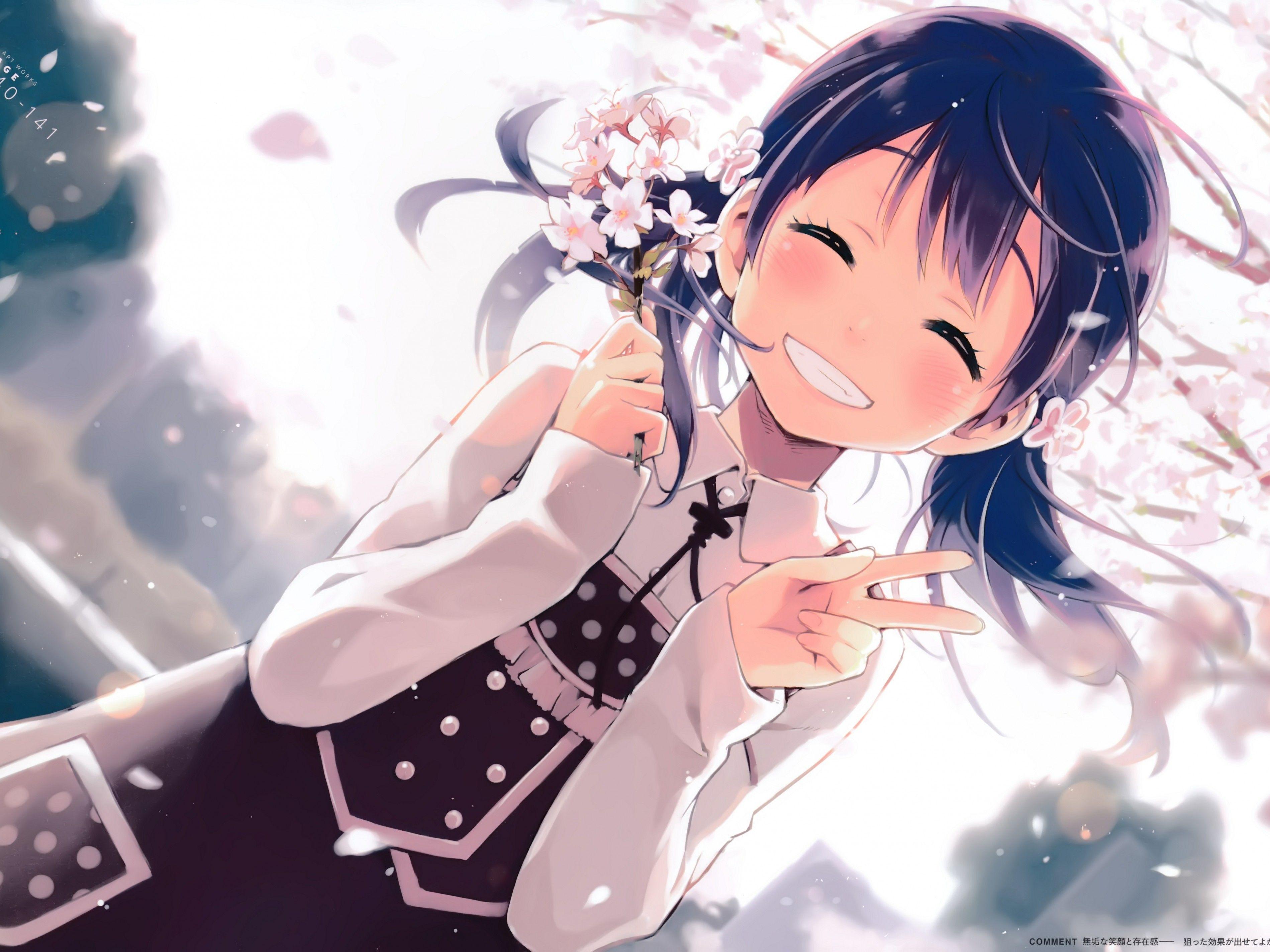 Smiling Anime Wallpapers - Top Free Smiling Anime Backgrounds -  WallpaperAccess