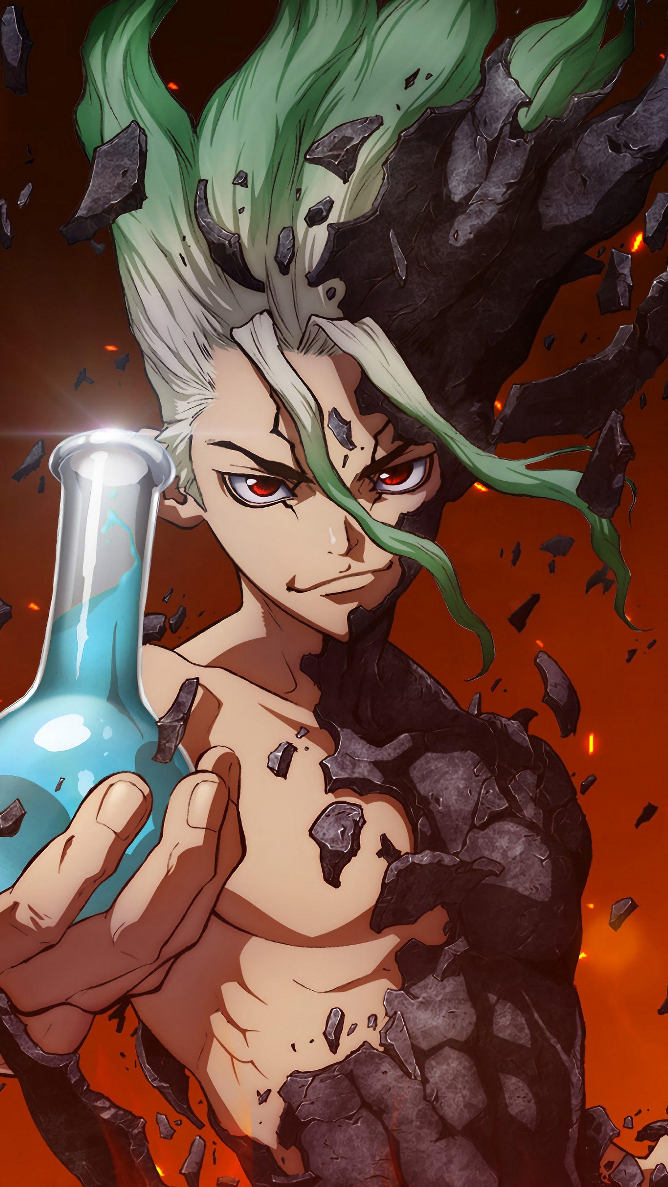 2160x3840 Dr. Stone Senku Ishigami 4K Wallpaper
