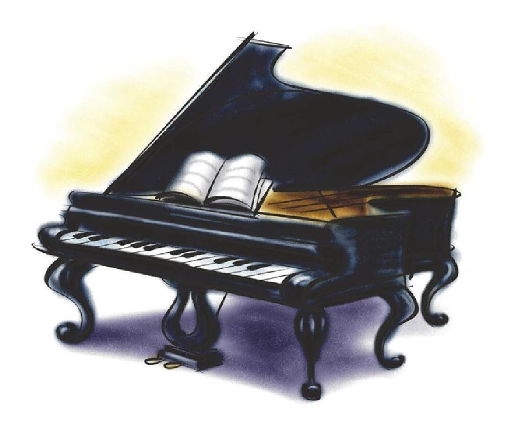 1021x836 Cartoon Grand Piano Wallpaper Wallpaper. Piano art, Piano, Musical art