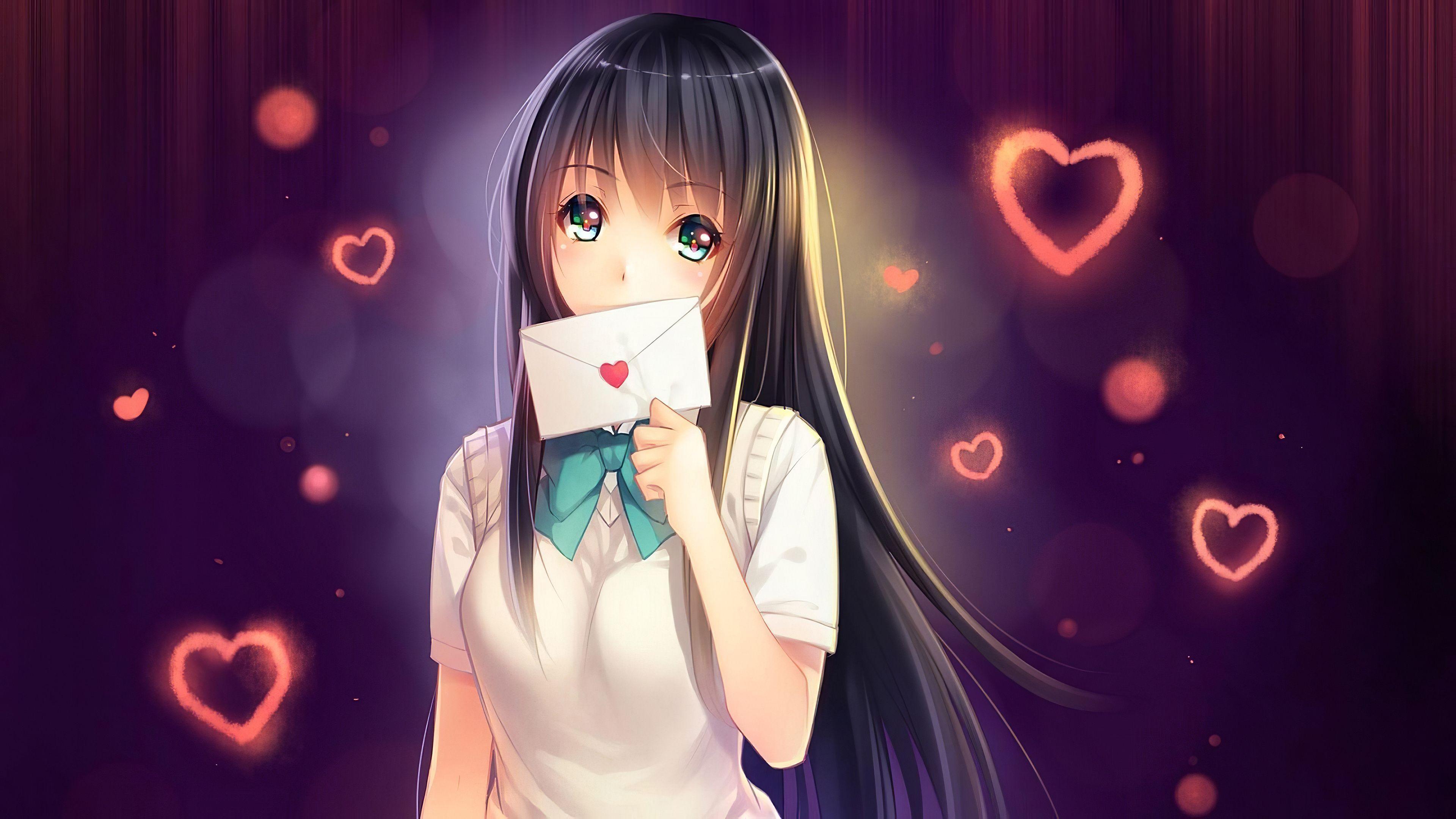 Anime Girl In Love Wallpapers - Top Free Anime Girl In Love Backgrounds -  WallpaperAccess