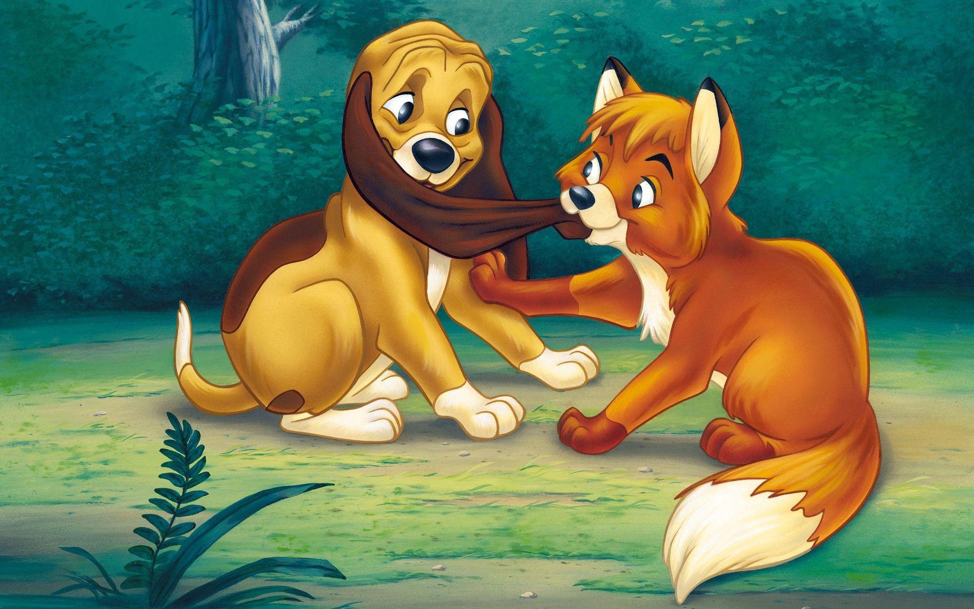 The Fox and The Hound Wallpapers - Top Free The Fox and The Hound Backgrounds - WallpaperAccess