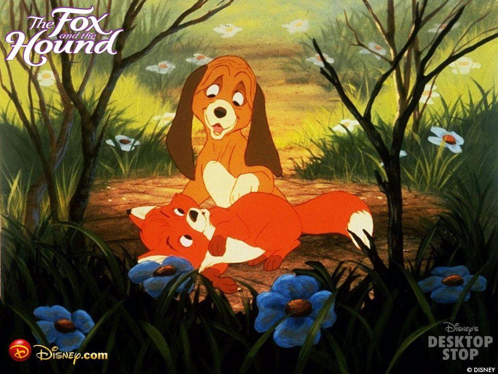 1024x768 Free download Fox and the Hound wallpaper wallpaper Fox and