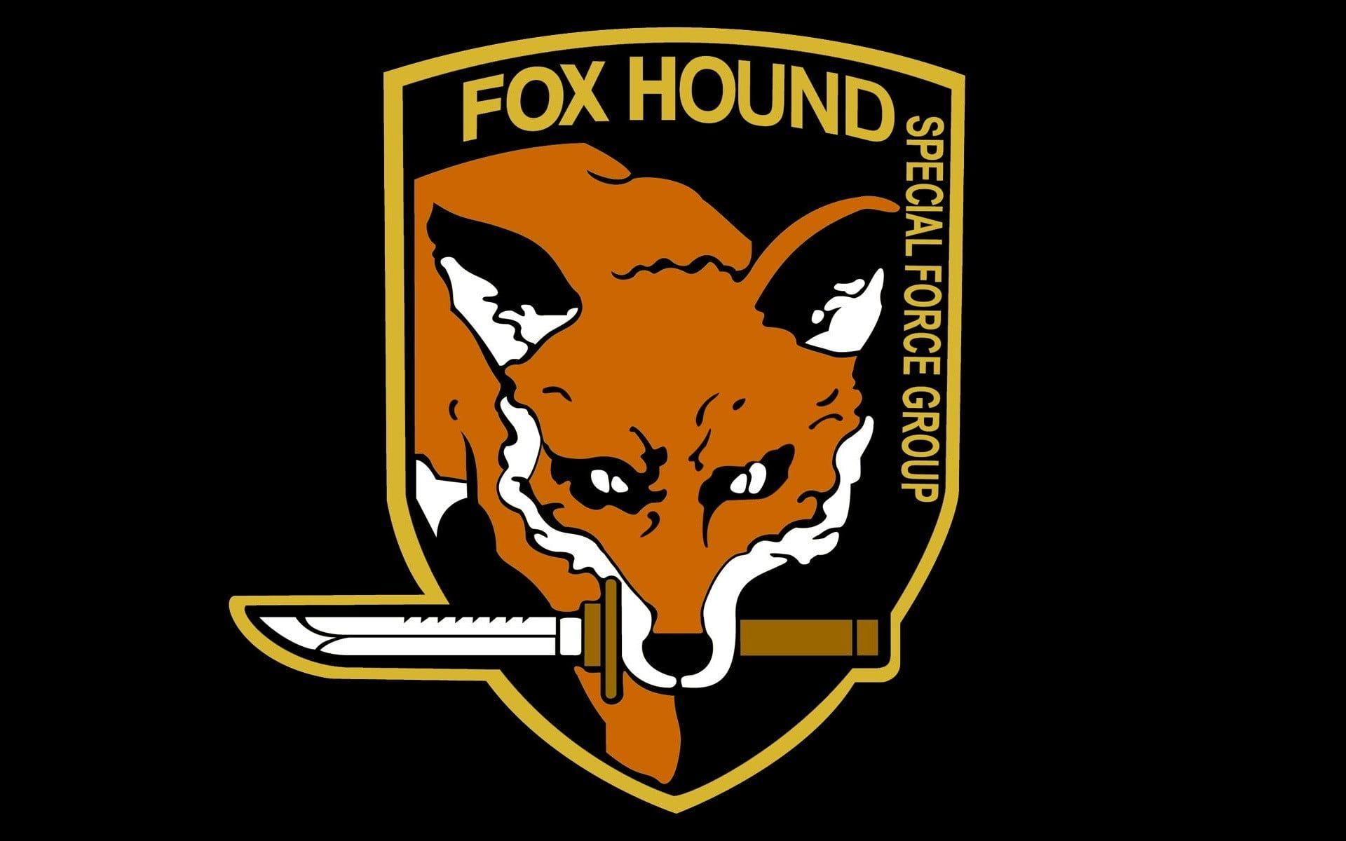 1920x1200 Fox Hound logo HD wallpaper