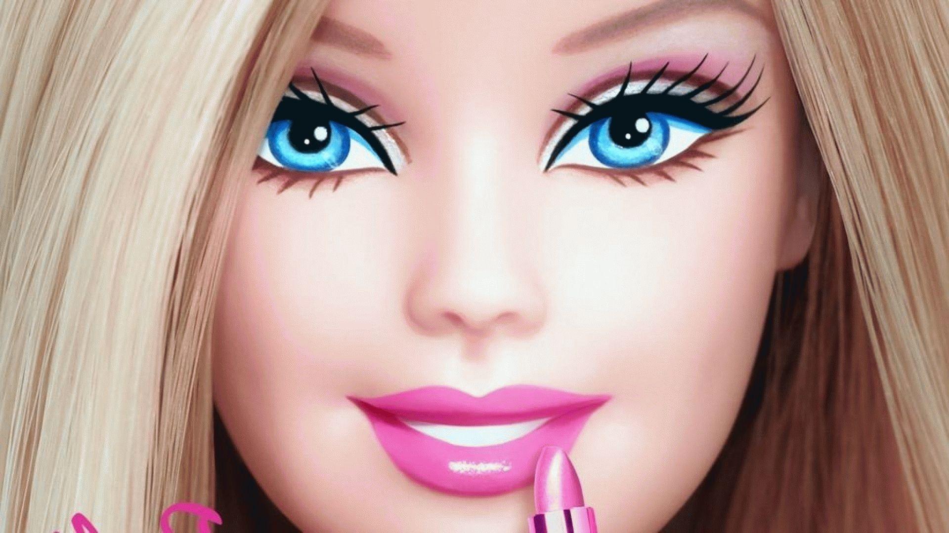 1920x1080 Barbie Cute Face Wallpaper HD High Resolution Wallpaper