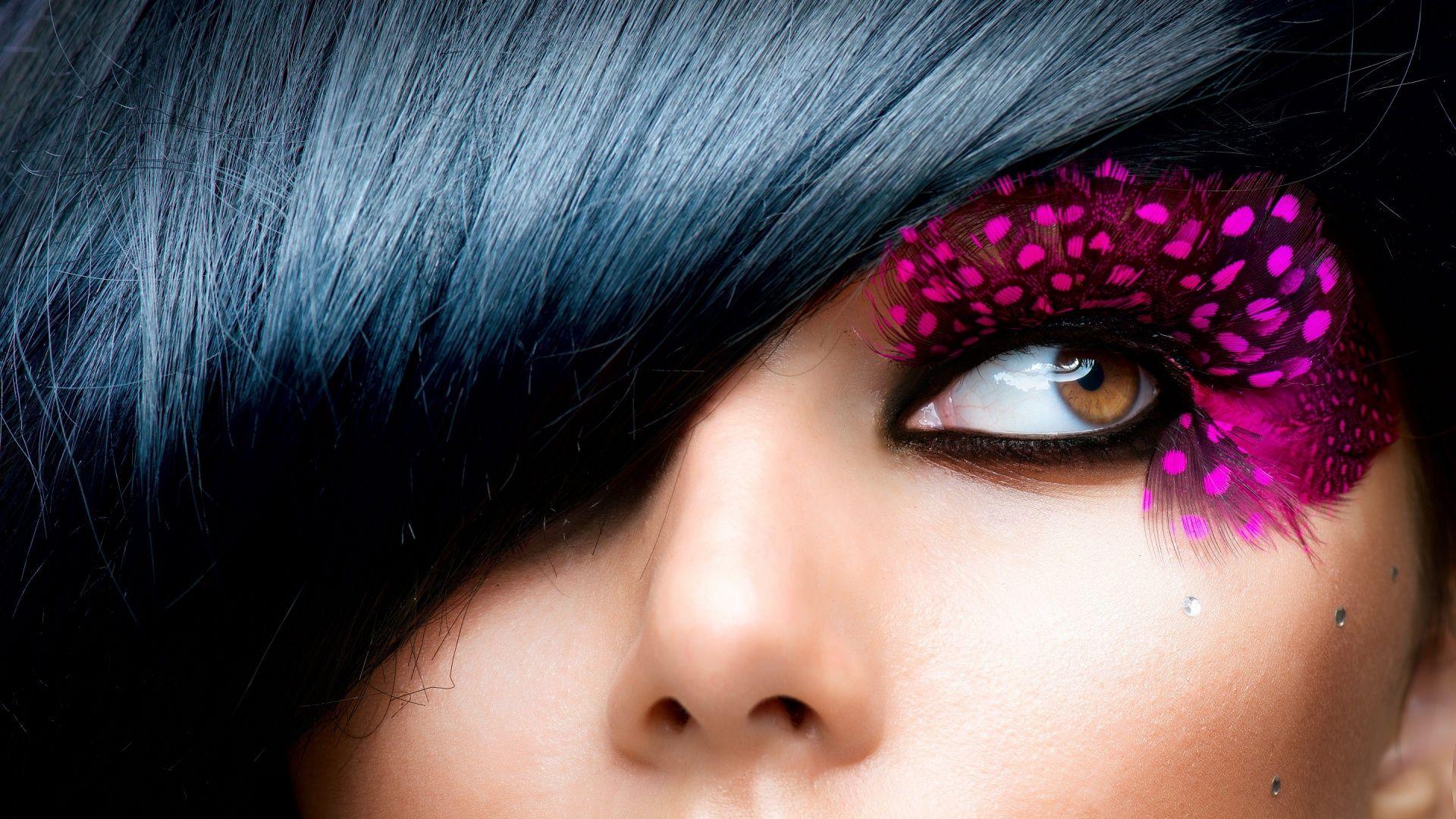 1920x1080 Pink Makeup Wallpaper HD 21166
