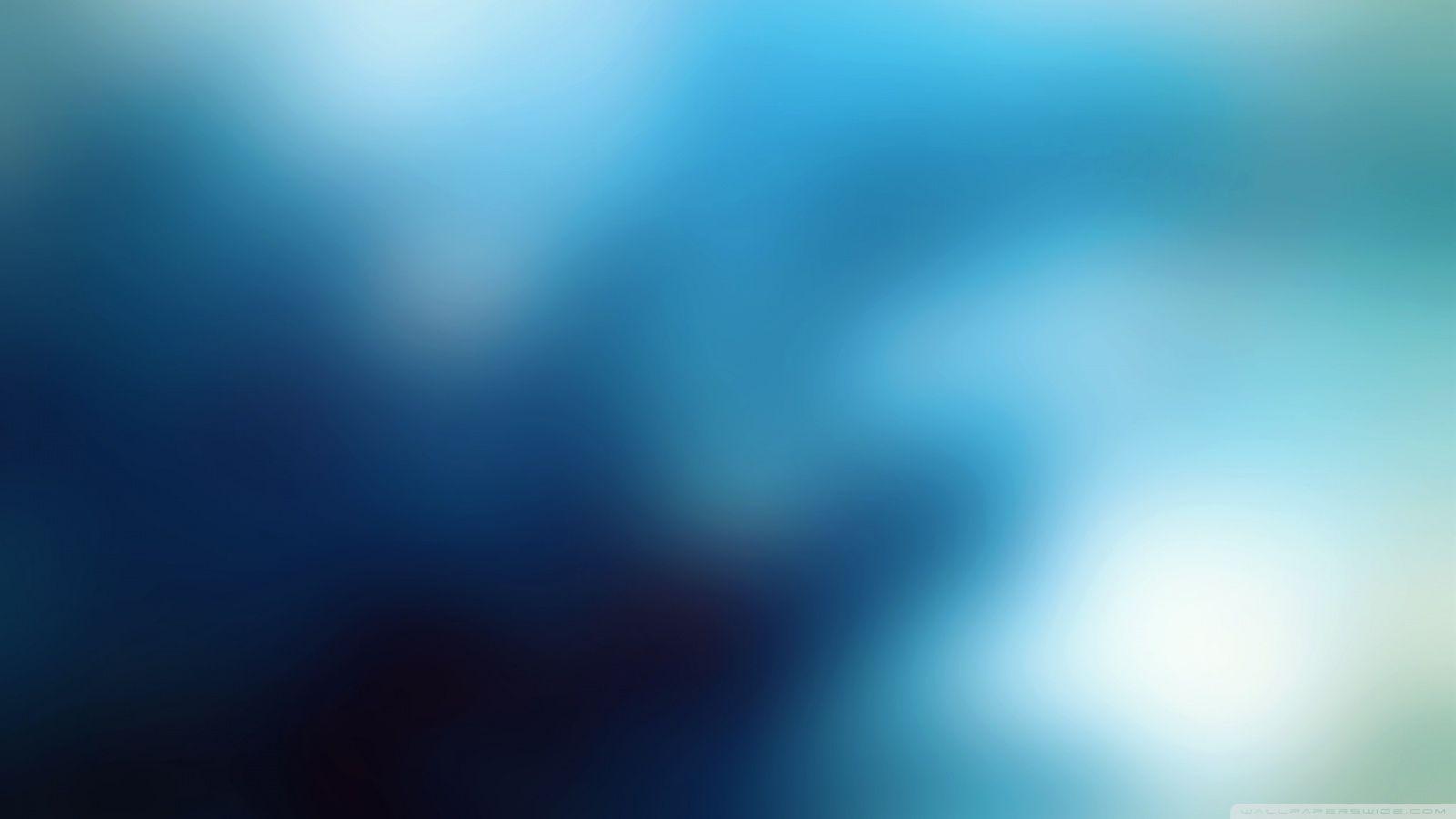1600x900 Blurry Blue Background ❤ 4k HD Desktop Wallpaper For