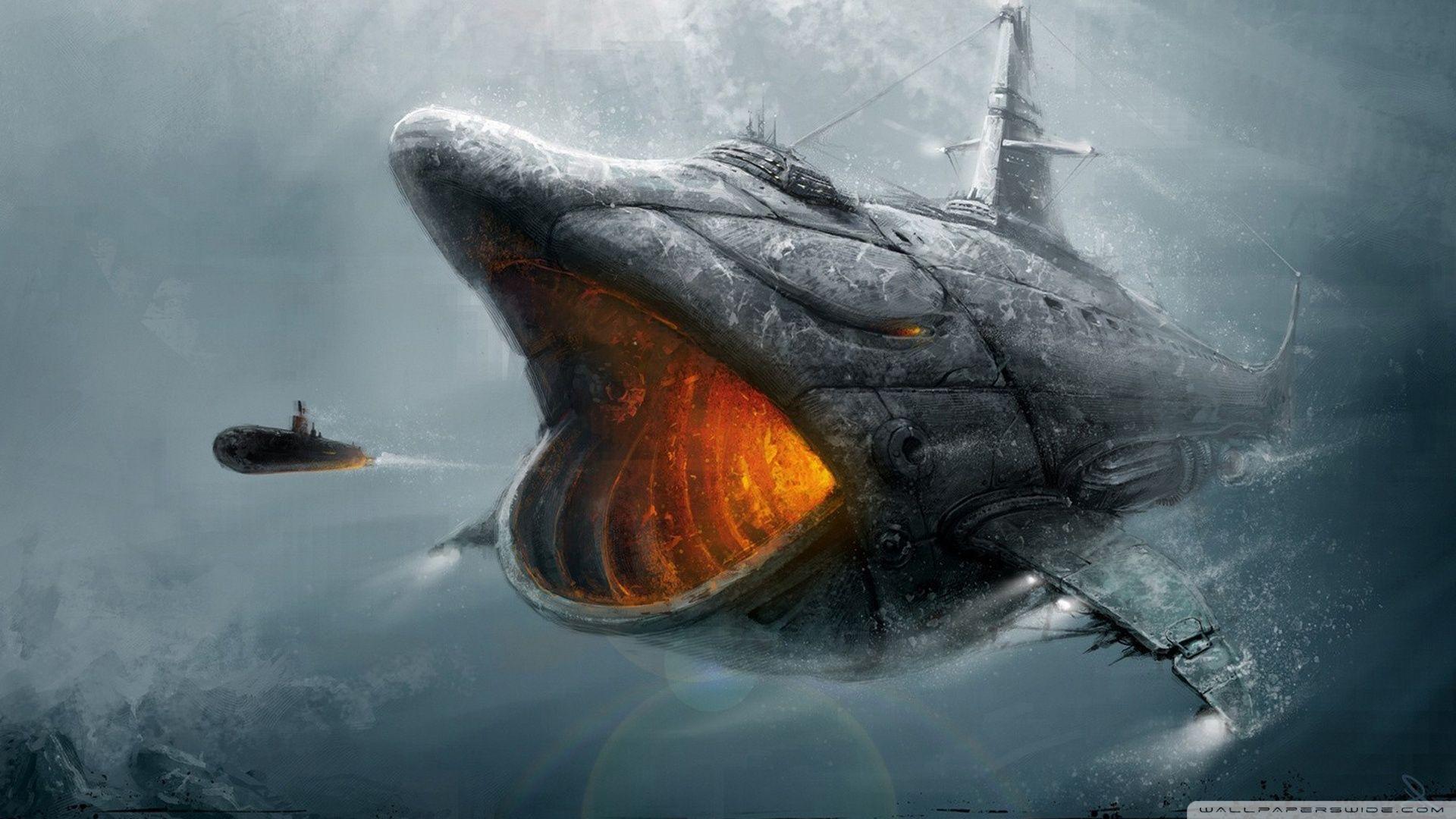 1920x1080 Submarine Wallpaper