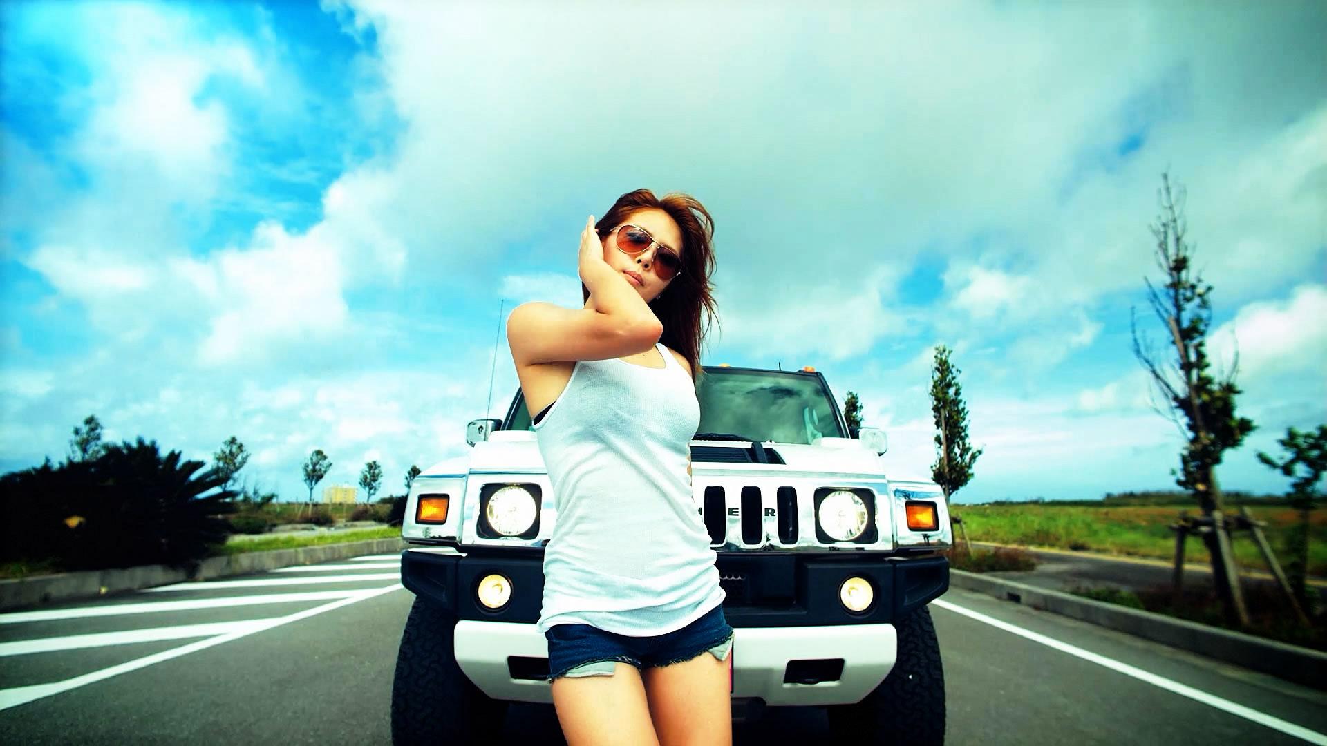 1920x1080 Girls and Cars wallpaper 1920x1080 Full HD (1080p) desktop
