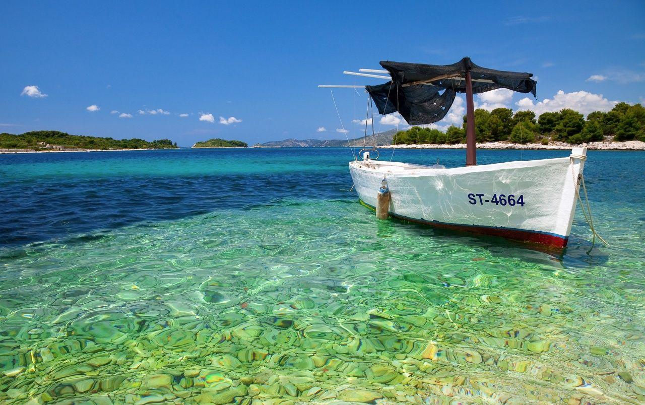 1280x804 Wide Croatian Boat Wallpaper Wallpaper HD Sea