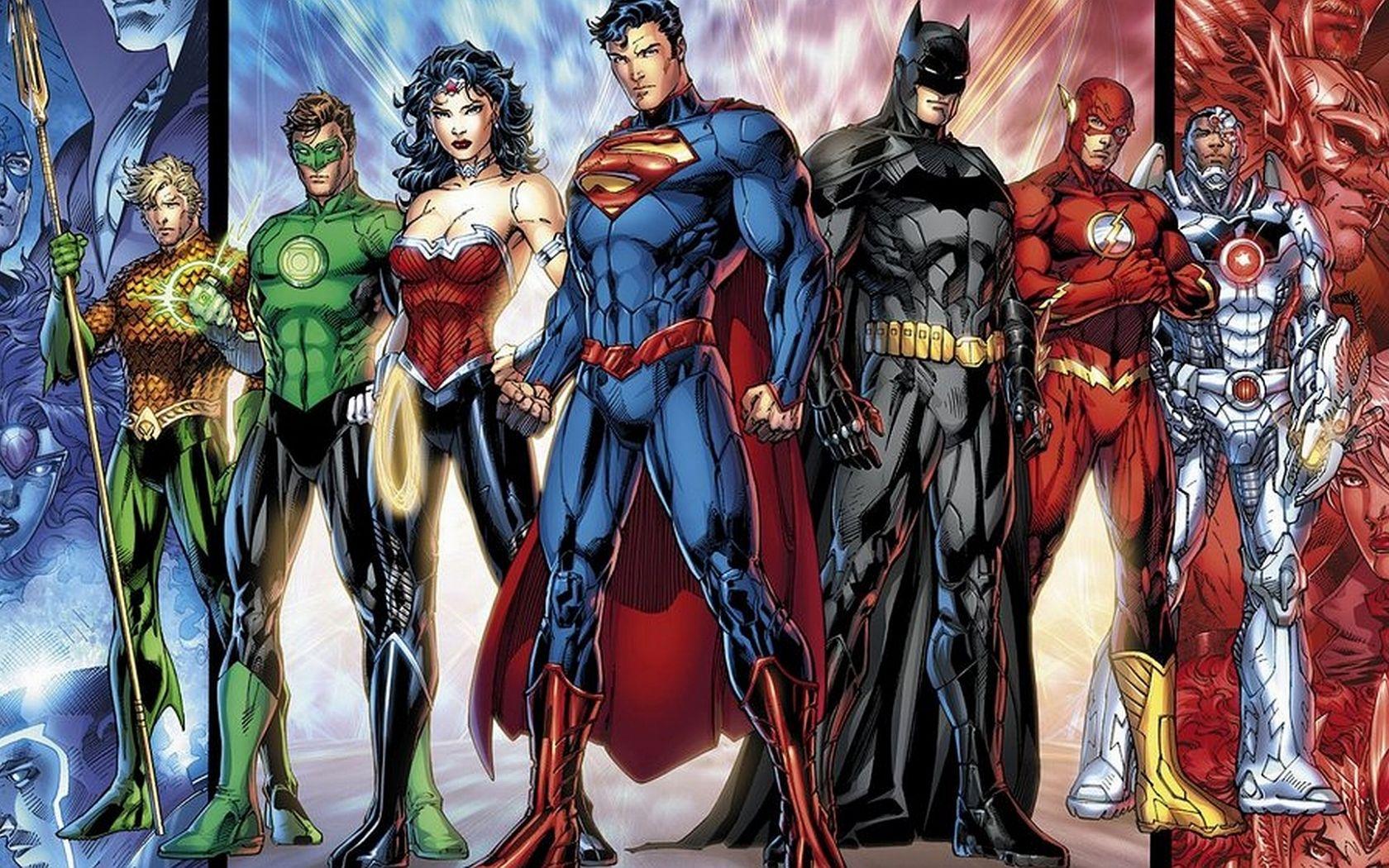 1680x1050 Free download Justice League Computer Wallpaper Desktop
