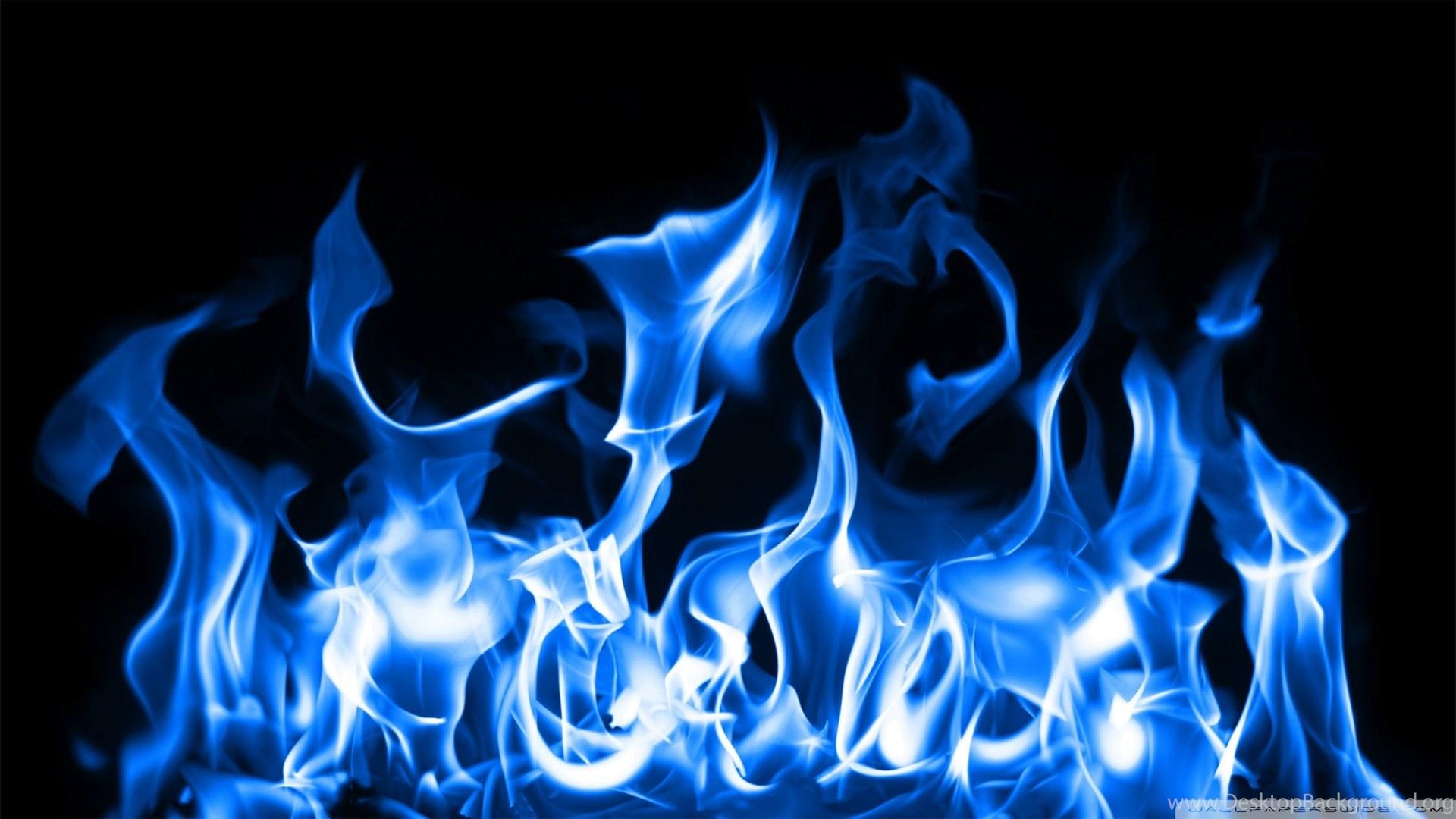 1920x1080 Blue Fire HD Desktop Wallpaper : High Definition : Mobile Desktop