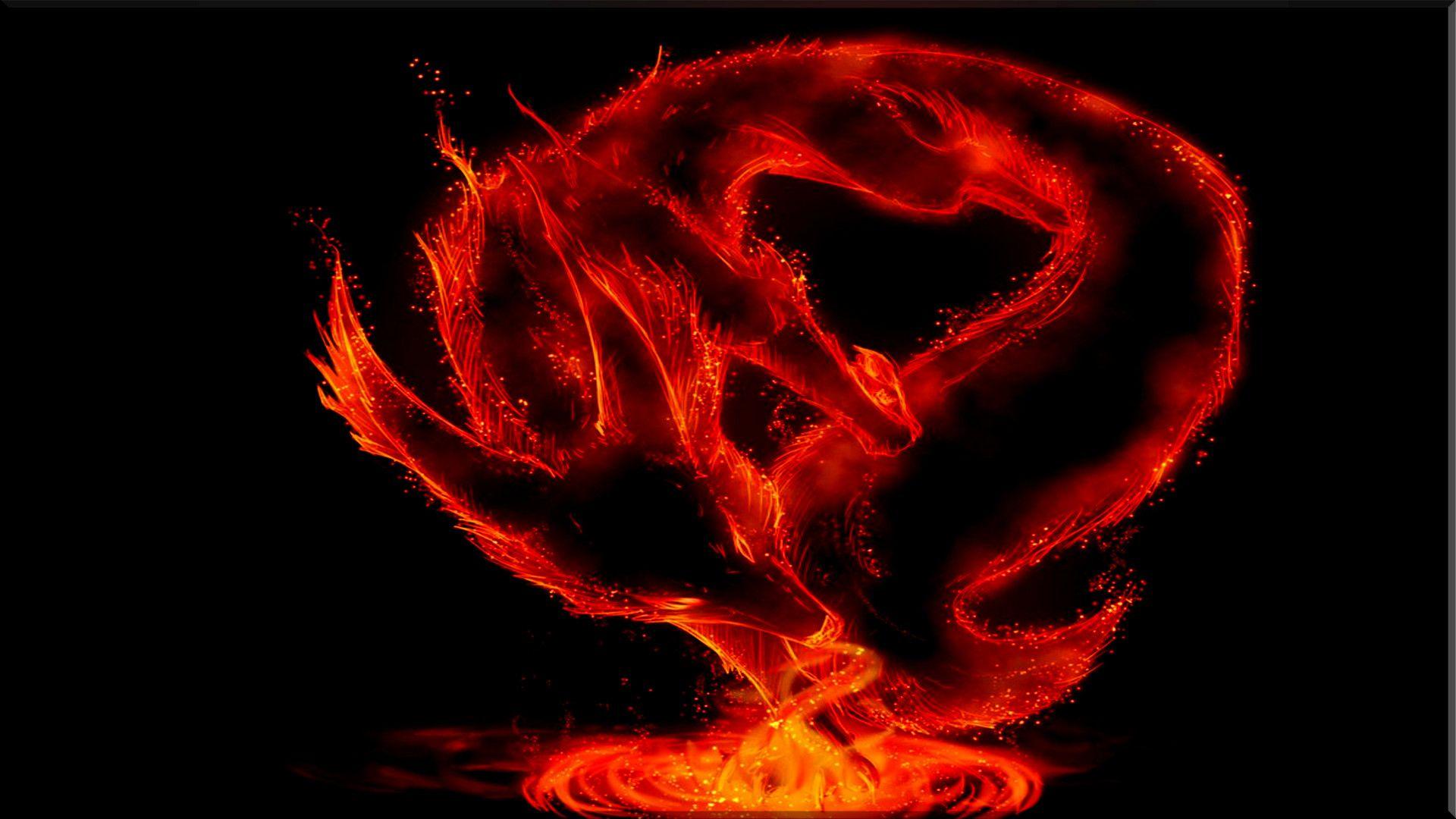 1920x1080 Fire Dragons Computer Wallpaper, Desktop Background