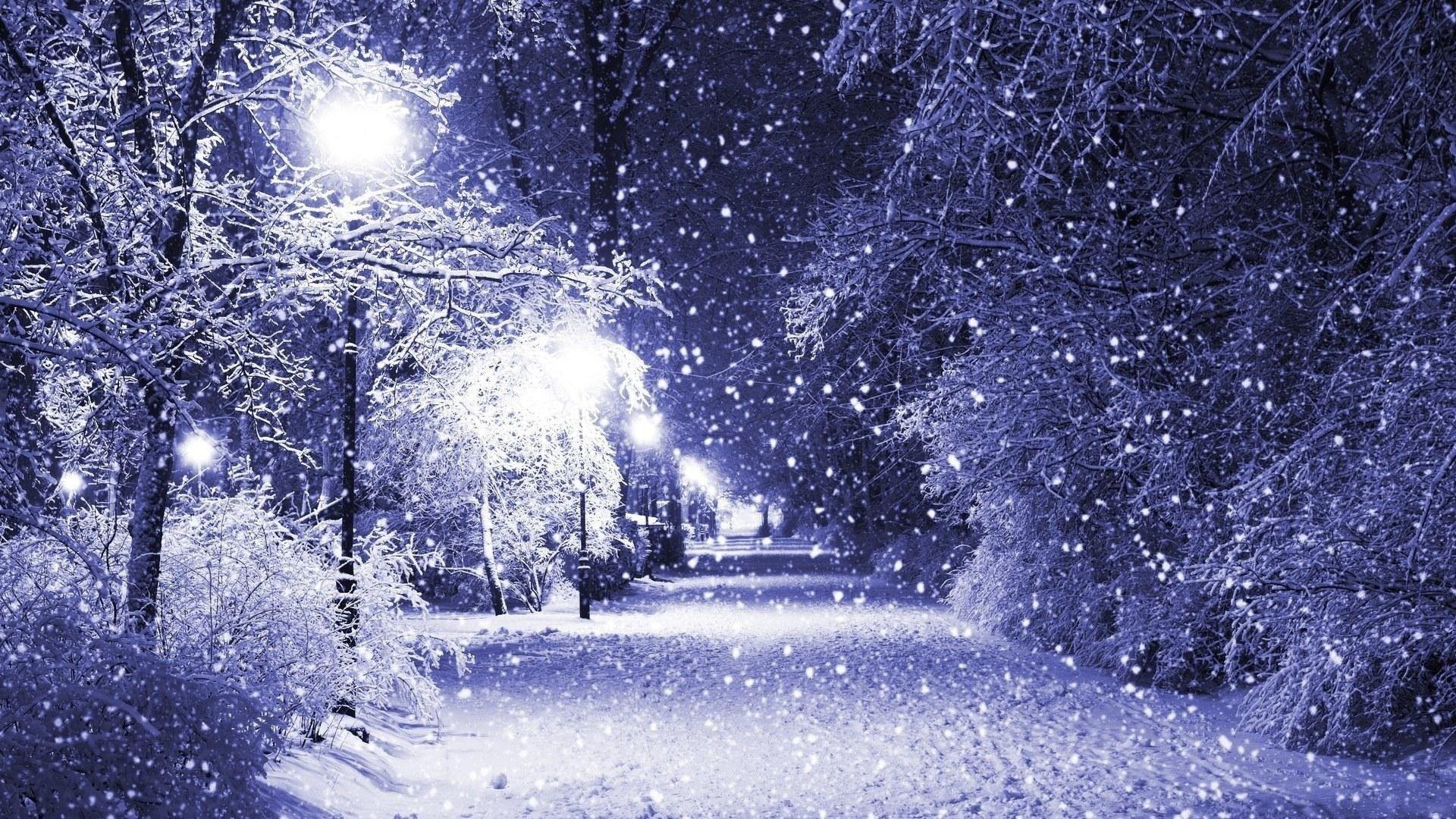 1920x1080 Winter Scene Background