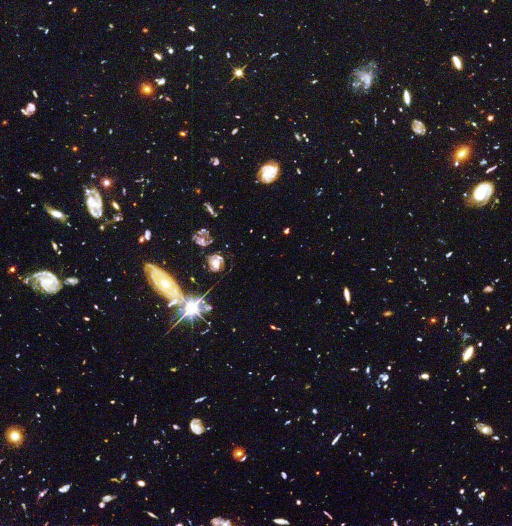 1024x1052 Space Image. Hubble Deep Field Image Unveils Myriad Galaxies