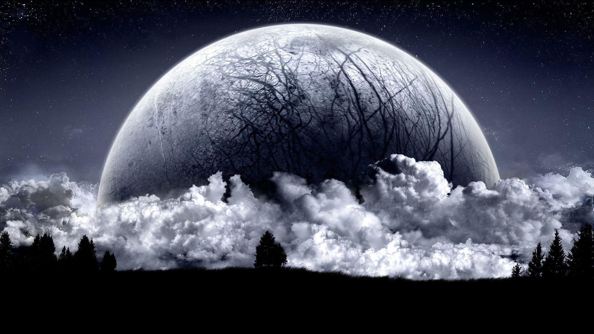 1920x1080 Moon Wallpaper HD