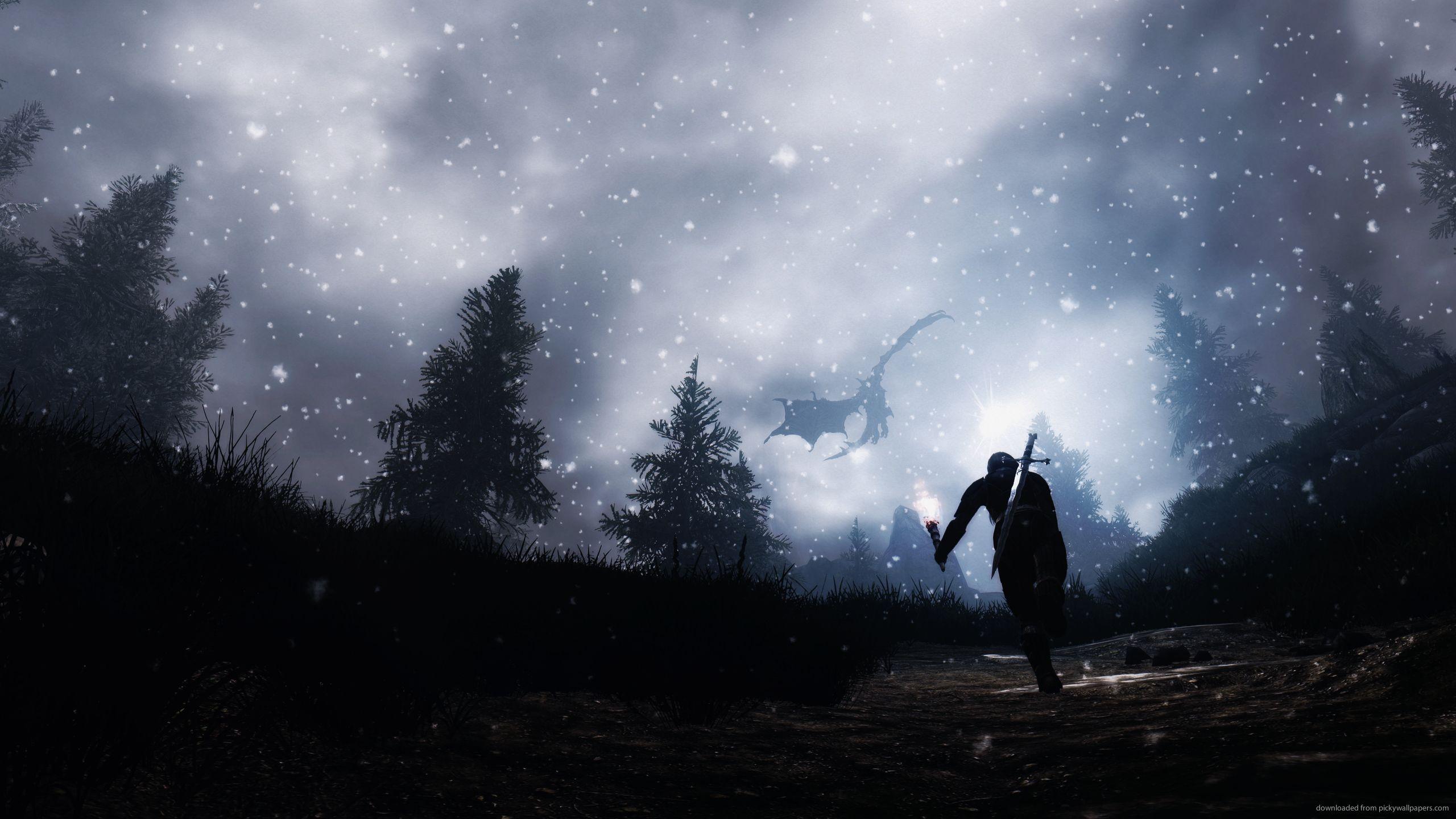2560x1440 Hd Wallpaper Starry Night wallpaper