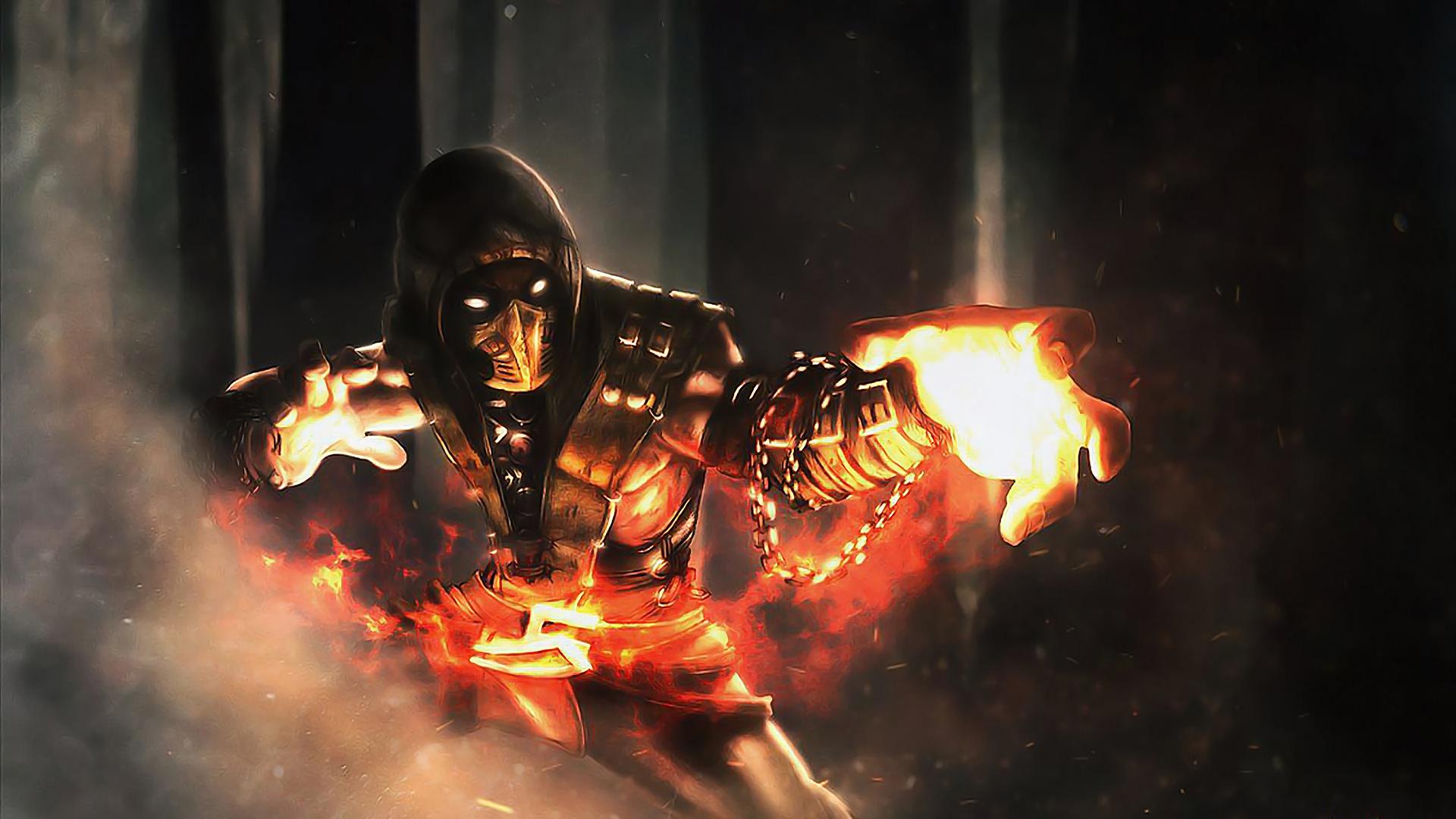 Mortal Kombat X Scorpion Wallpapers Top Free Mortal Kombat X