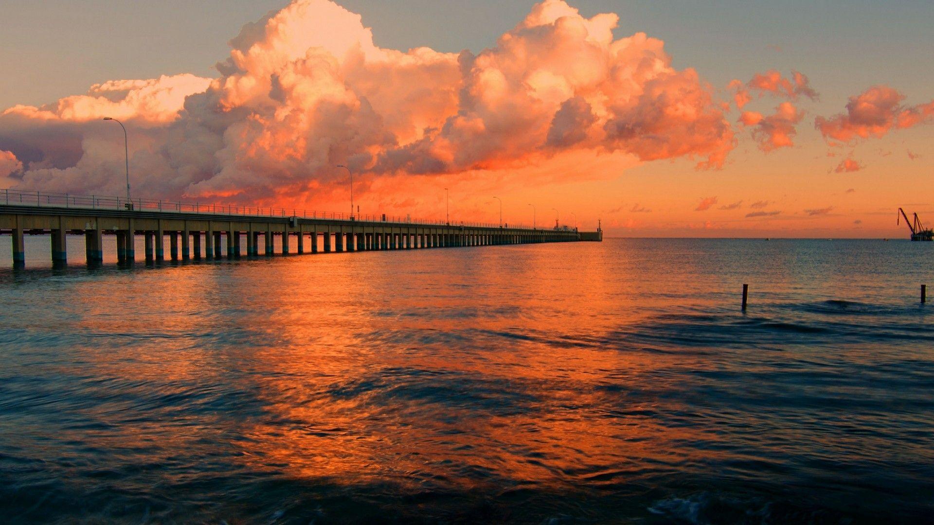 1920x1080 Wallpaper. Sunset wallpaper, Landscape