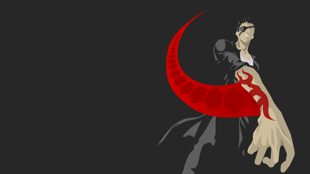 1191x670 Deadman Wonderland Senji Wallpaper Black Version
