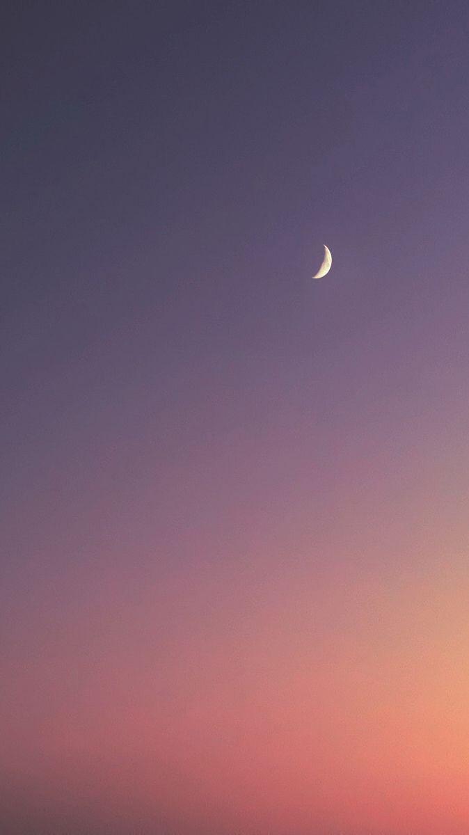 674x1200 Half Moon Wallpaper Desktop Background Moon iPhone