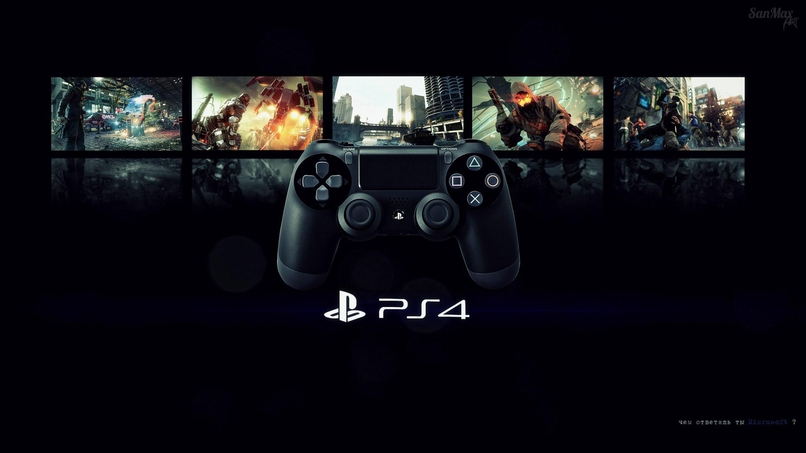 PLAYSTATION COOL GAMER WALLPAPER 4K