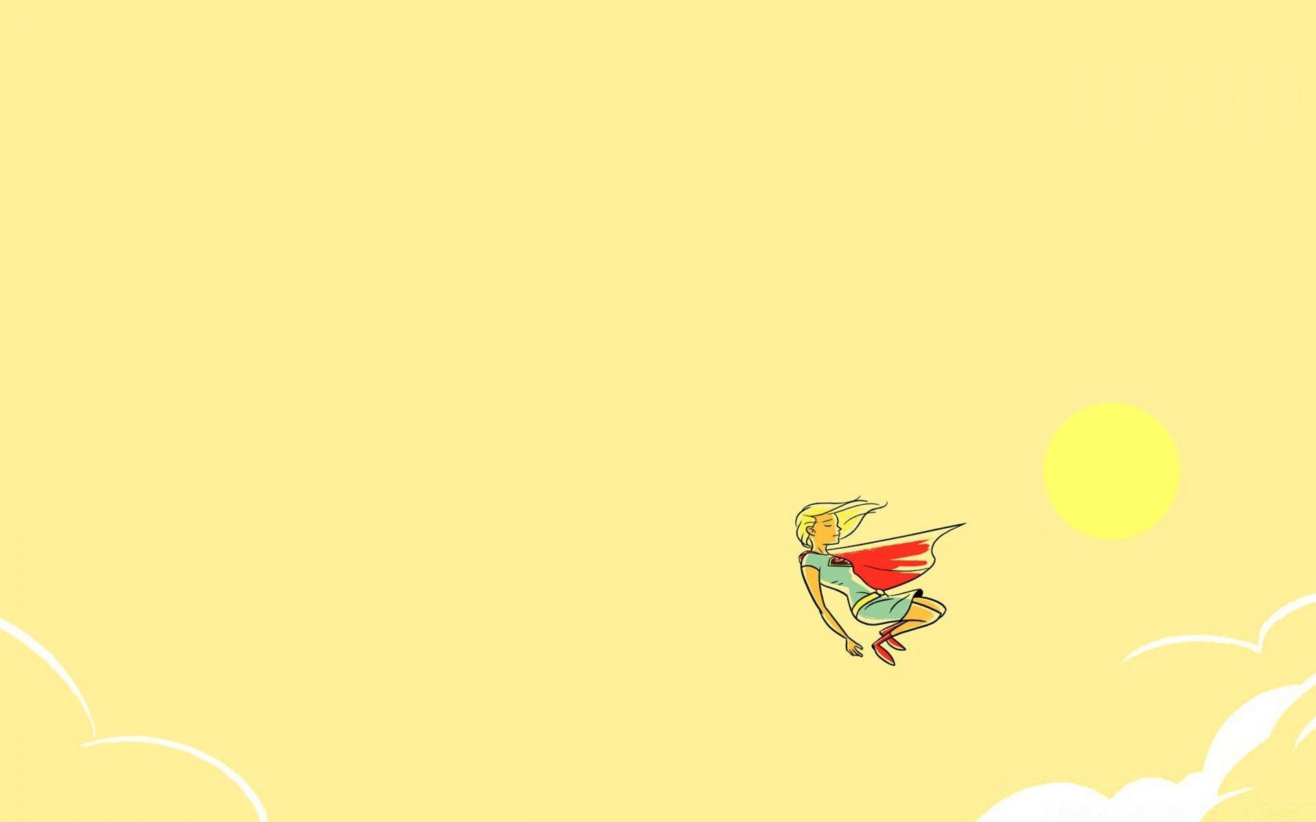 1920x1200 Supergirl Cartoon