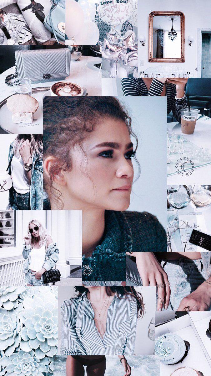 Zendaya Aesthetic Collage Wallpapers Top Free Zendaya Aesthetic
