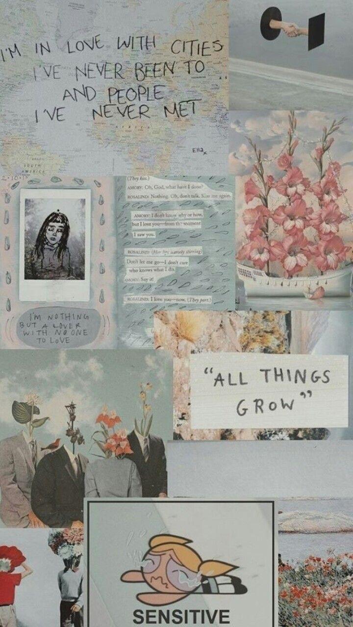  Sad Aesthetic Collage  Wallpapers Top Free Sad  Aesthetic  