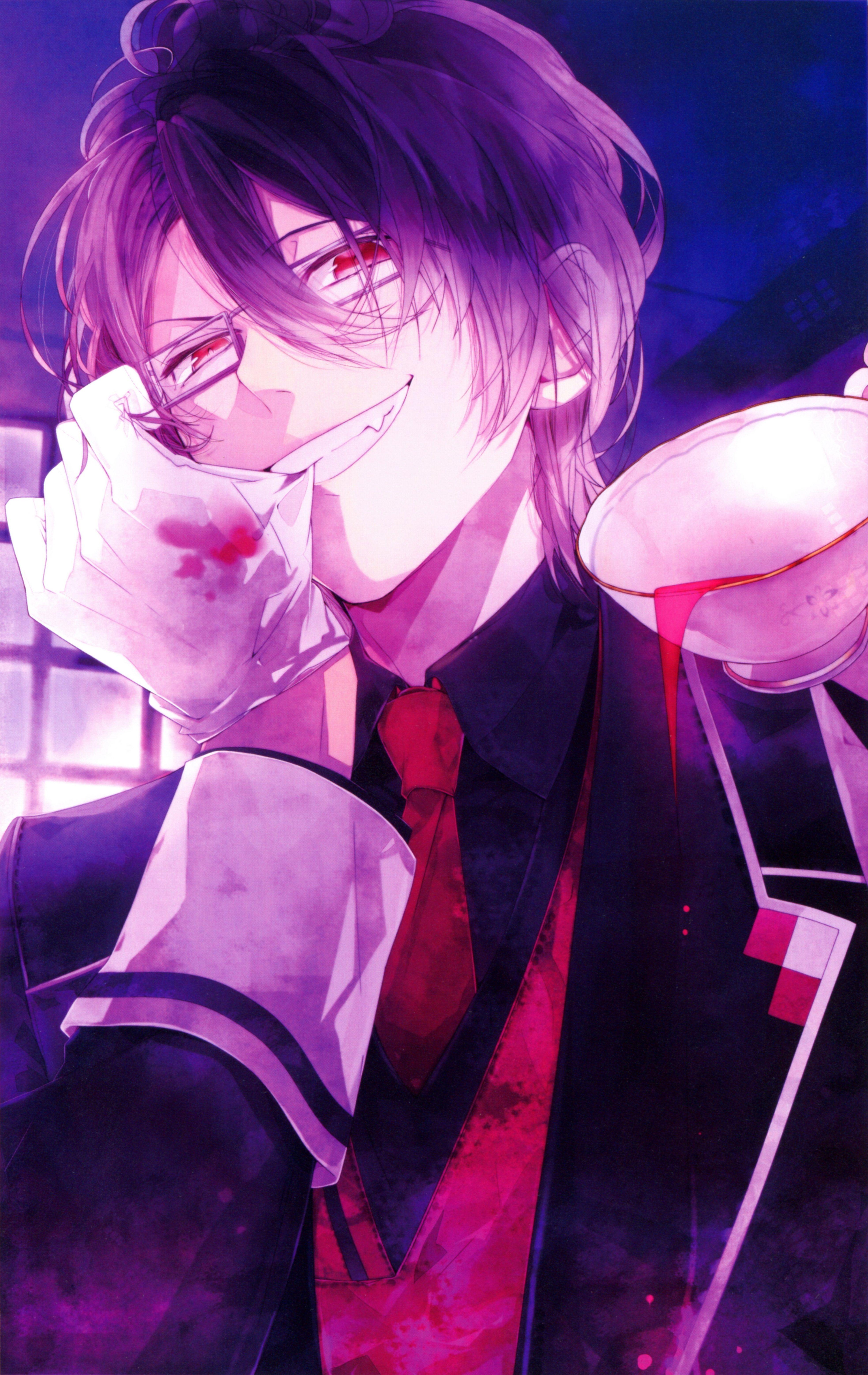 3934x6231 Tags: Scan, IDEA FACTORY, Official Art, Satoi, Diabolik Lovers