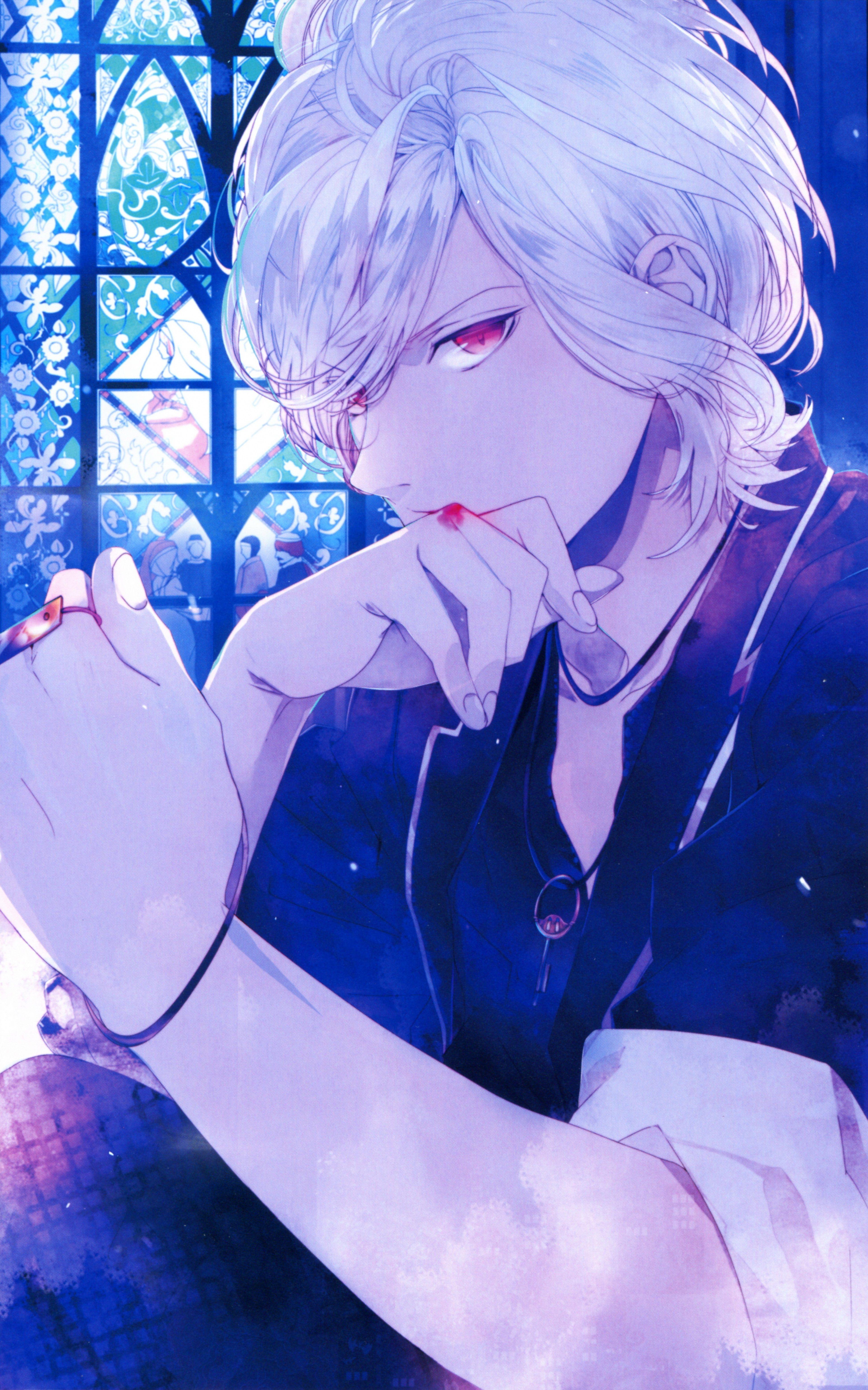 3893x6231 Tags: Scan, IDEA FACTORY, Official Art, Satoi, Diabolik Lovers