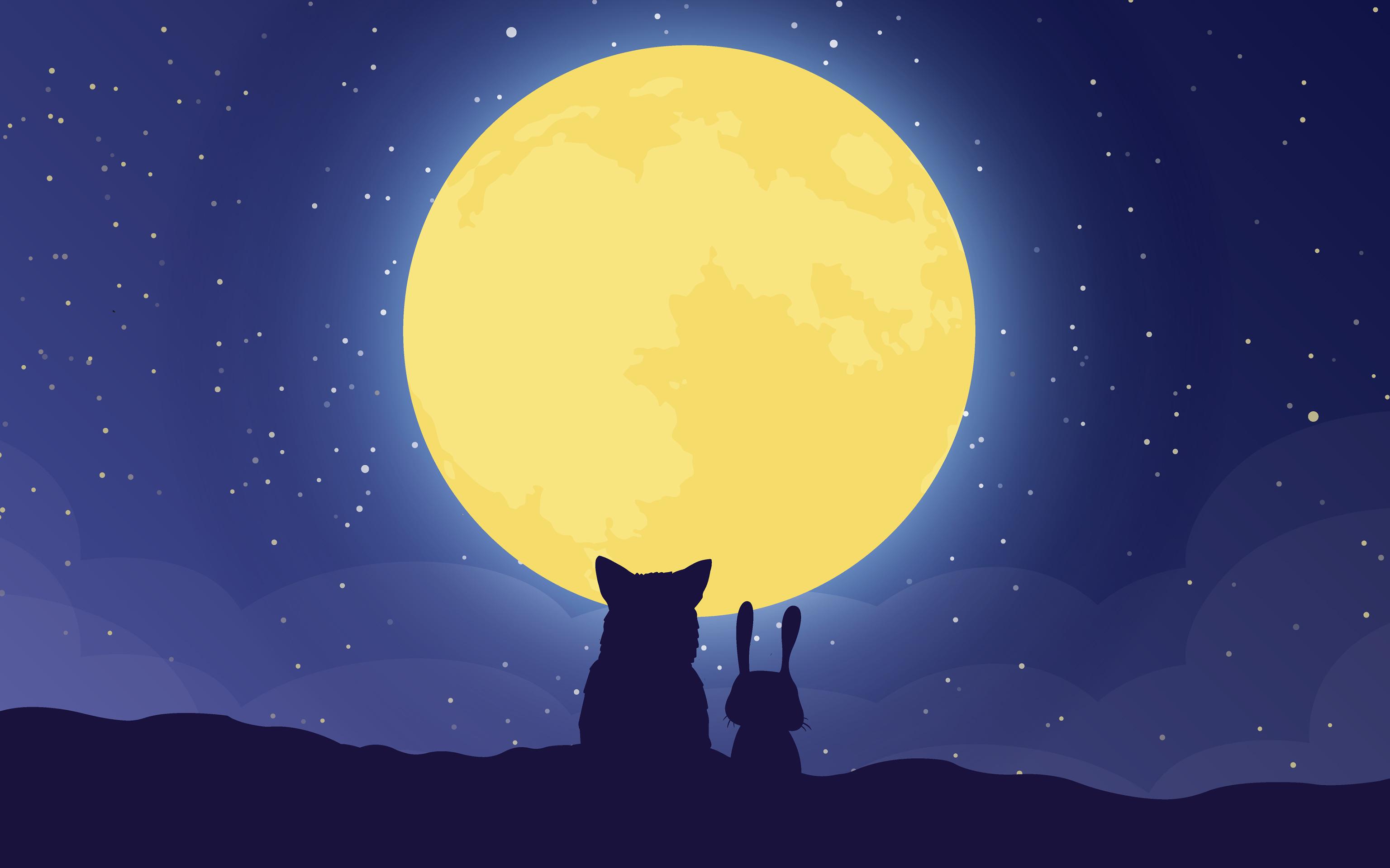 3072x1920 La La Land Silhouette Wallpaper