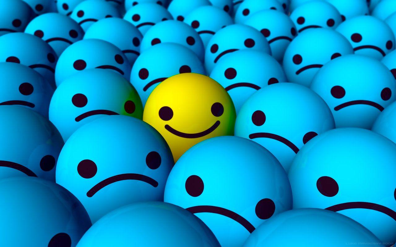 1280x800 Happy Face Among Sad Smileys # 1280x800. All For Desktop