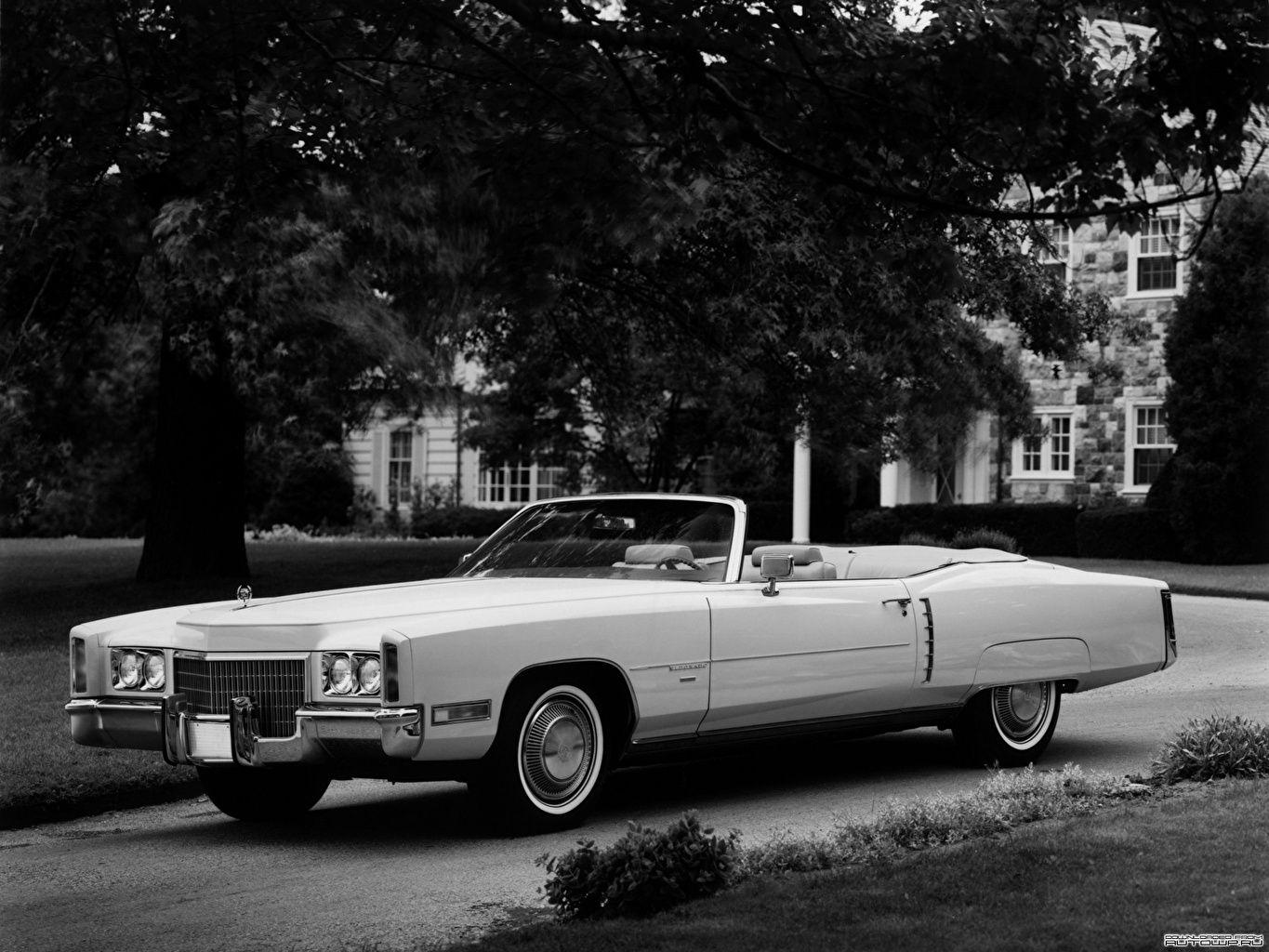 1365x1024 Wallpaper Cadillac Eldorado Convertible 1971 Cars