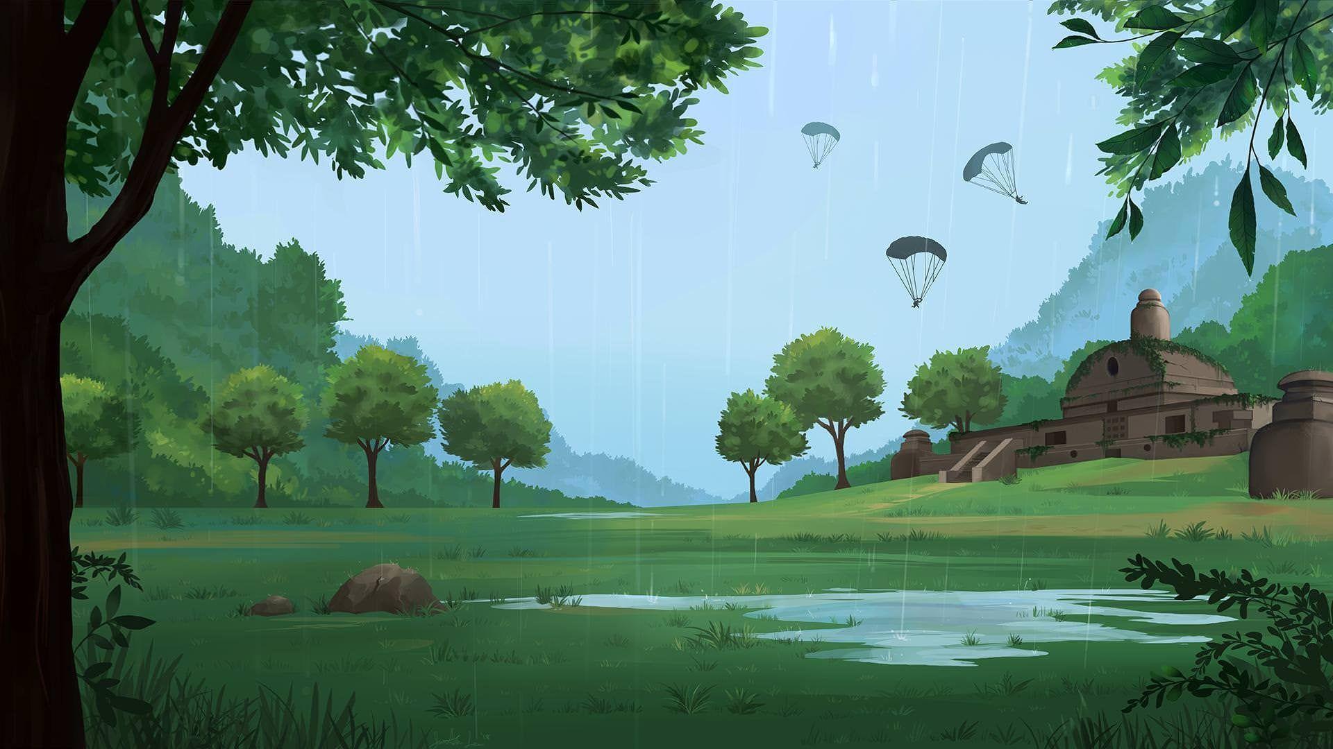 1920x1080 Rainy Sanhok