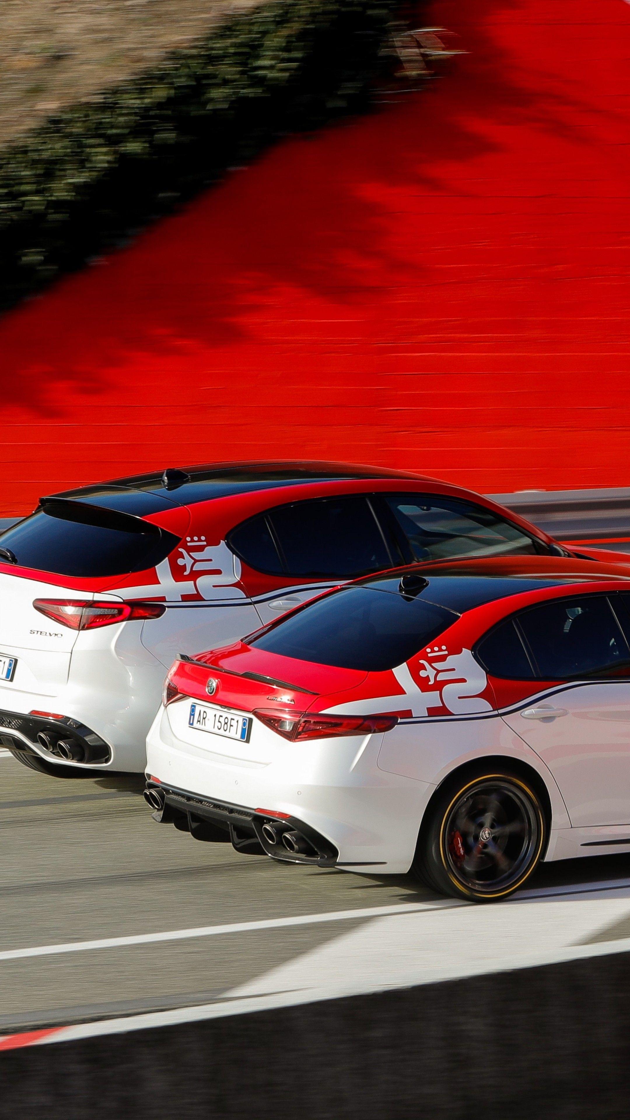 2160x3840 Wallpaper Alfa Romeo Giulia Quadrifoglio, Geneva Motor Show 2019