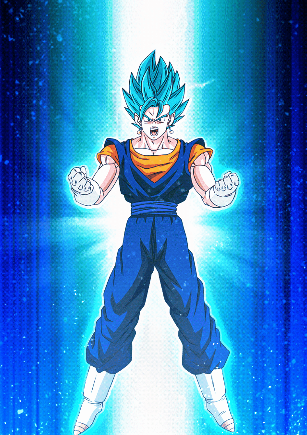 1080x1529 Dragon Ball Z Vegito Blue