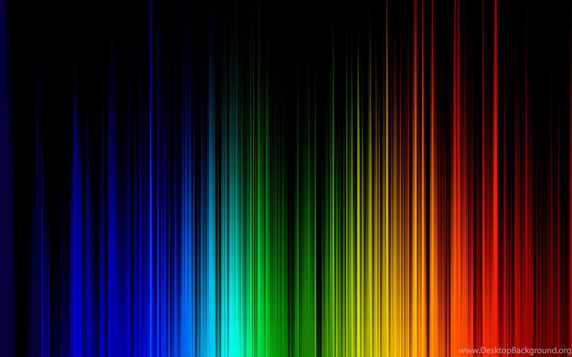 1920x1200 Wallpaper Black, Rainbow, Digital Rainbow. Desktop Background