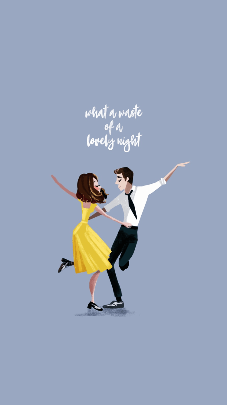 750x1334 La La Land Quote Wallpaper Phone Is 4K Wallpaper. La la land quotes, La la land, Movie posters minimalist