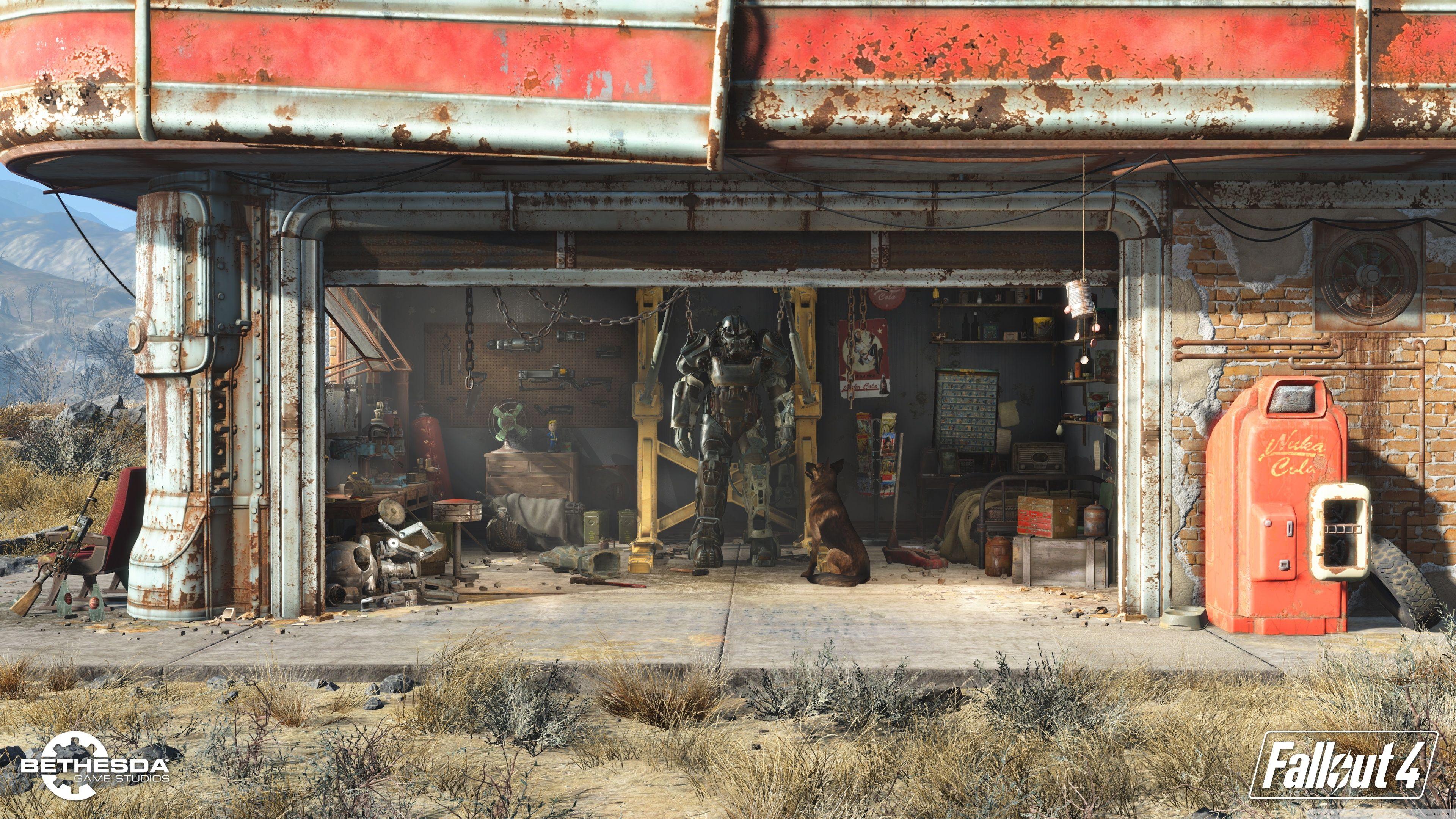 Fallout 4 4k Wallpapers Top Free Fallout 4 4k Backgrounds