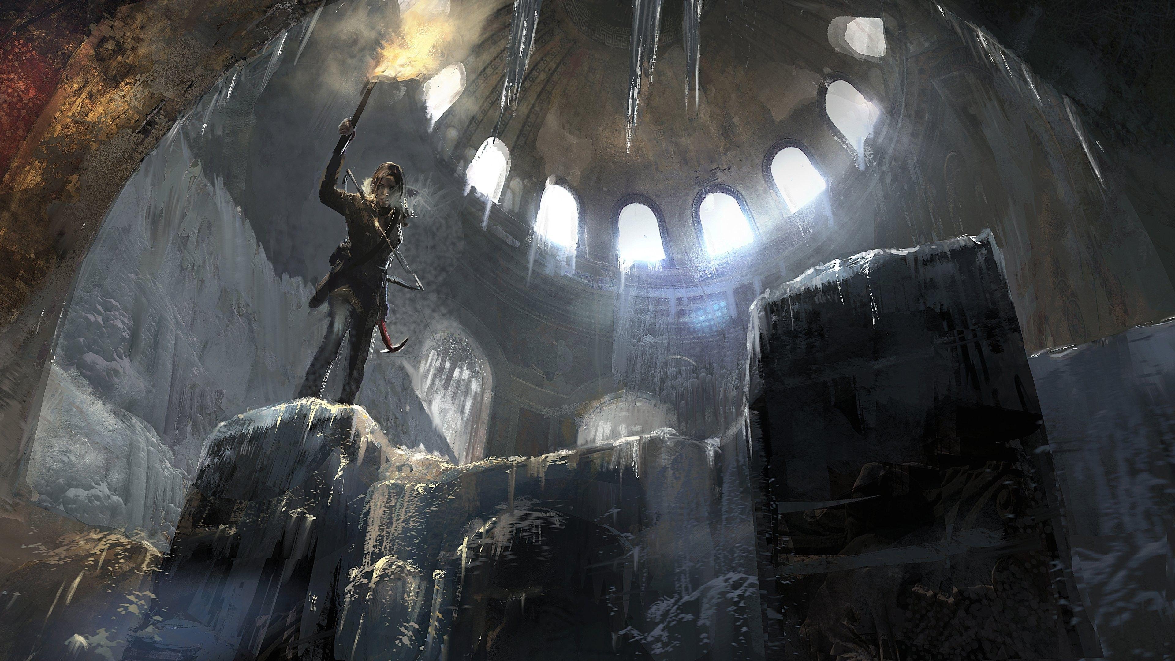 3840x2160 Tomb, Adventure, Desktop Wallpaper, rise, Game Wallpaper, Fantasy