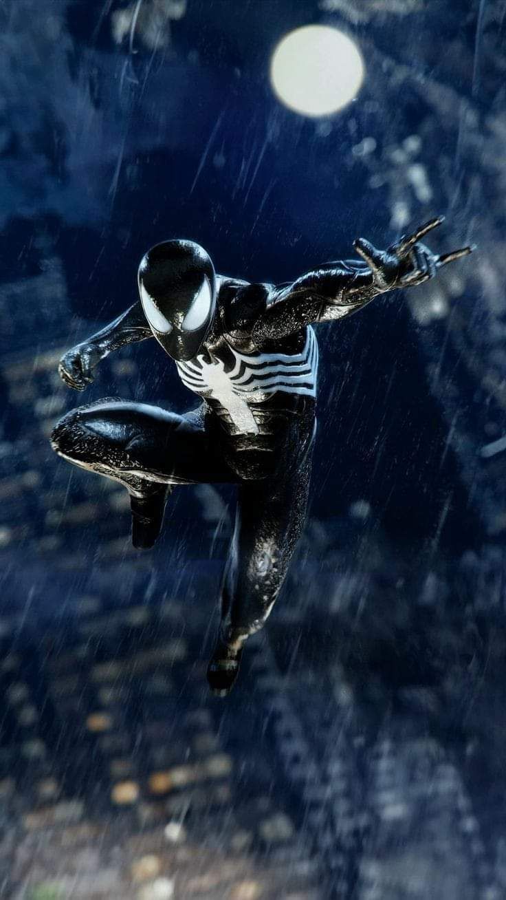 736x1308 Insomniac Black Suit Wallpaper
