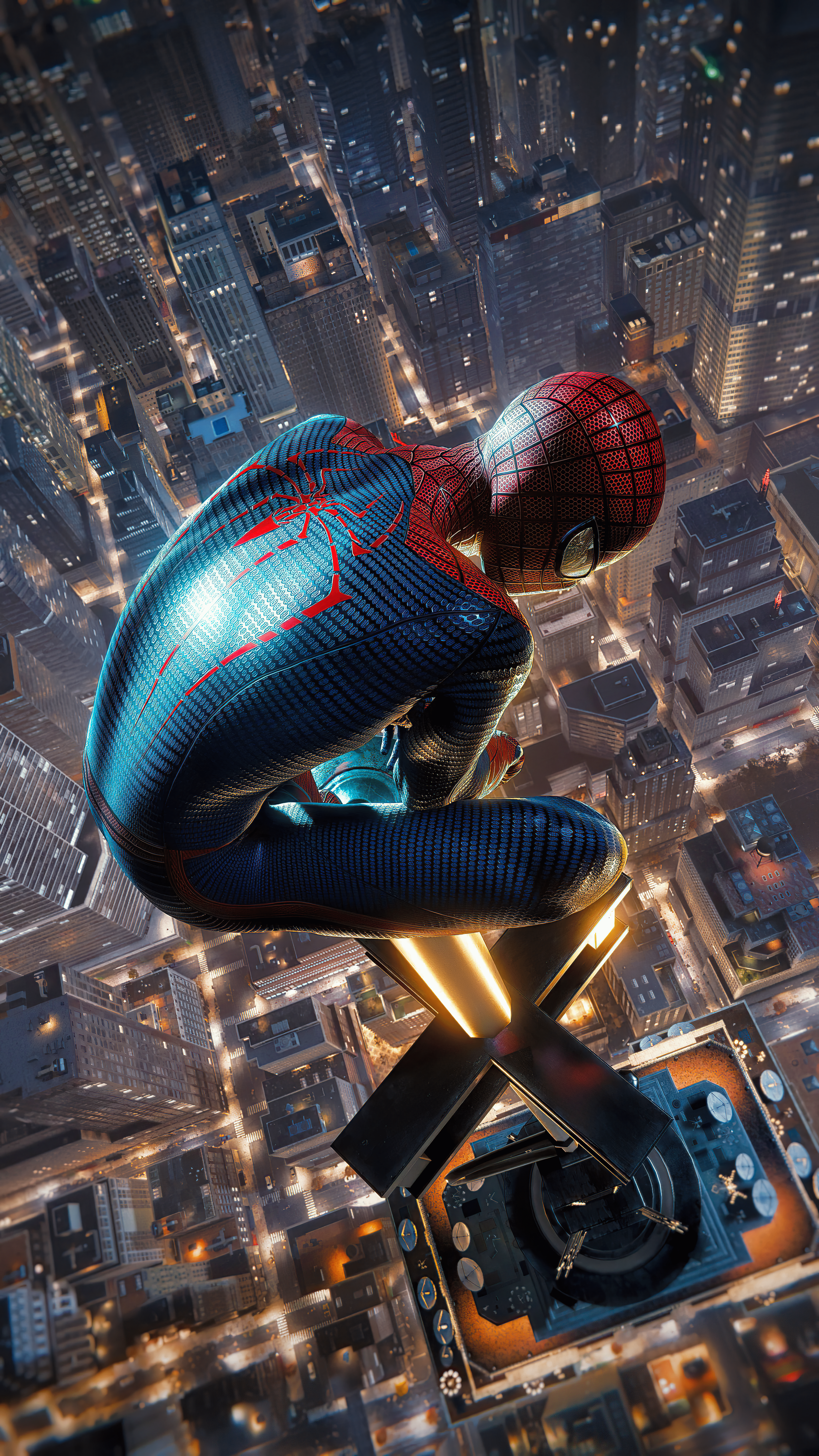 4320x7680 Wallpaper Spider Man Remastered, Spider Man, Marvels Spider Man Miles Morales, Marvels Spider Man Remastered, Insomniac Games, Background Free Image