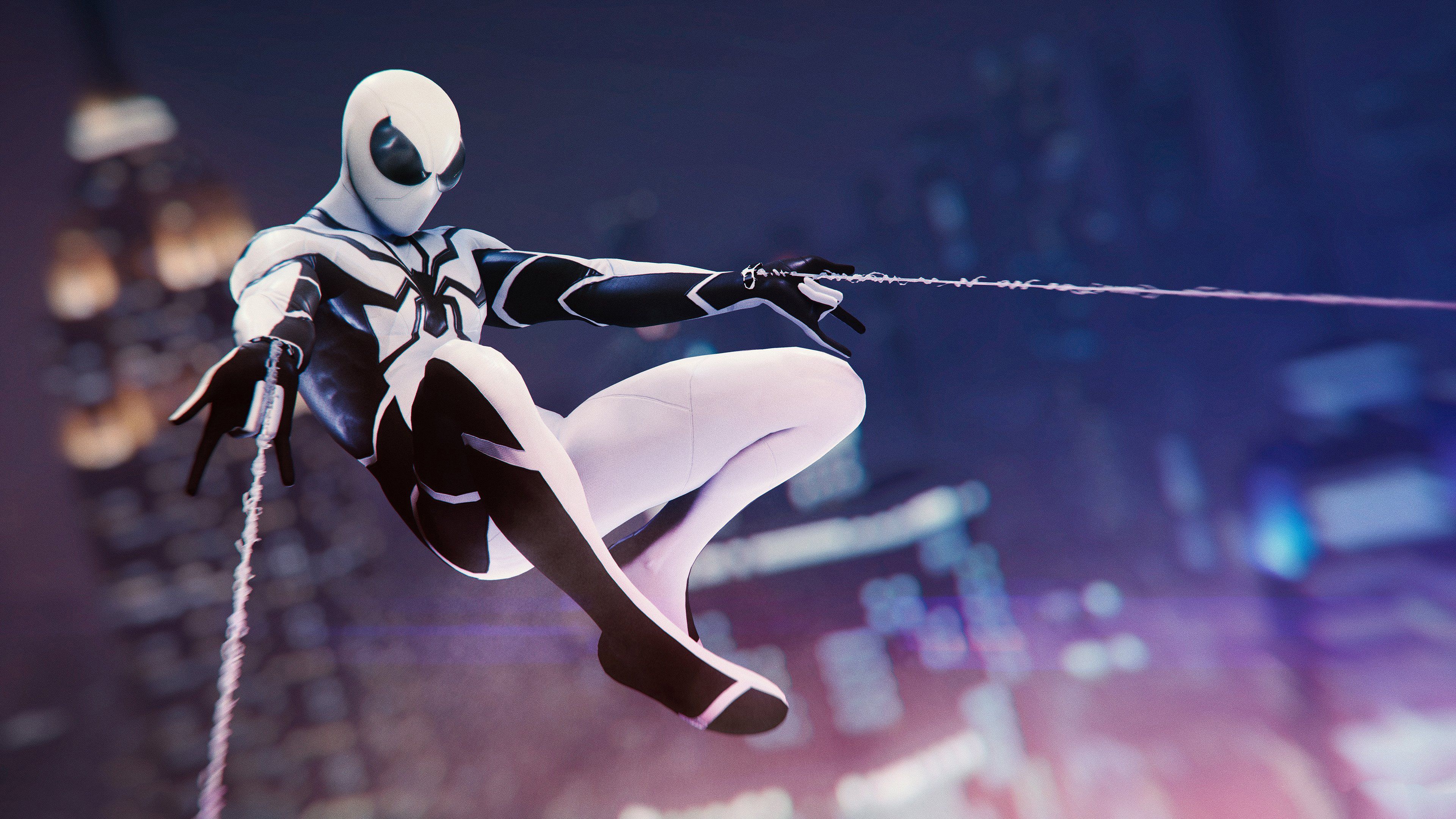 3840x2160 Wallpaper Spider Man, Future Foundation, Insomniac Games, Fantastic Four, Anime, Background Free Image