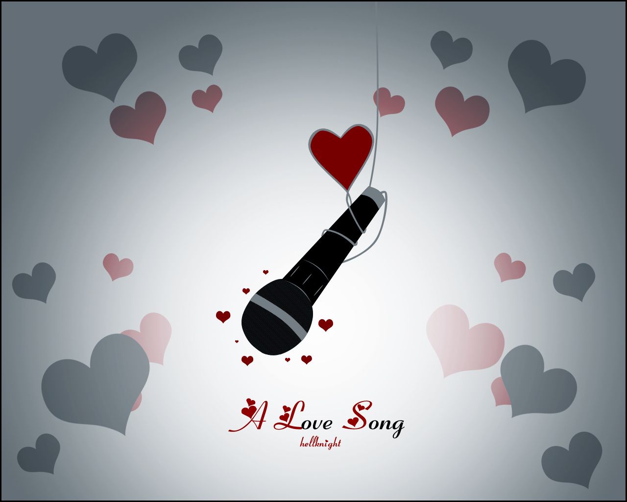1280x1024 Love Song Wallpaper