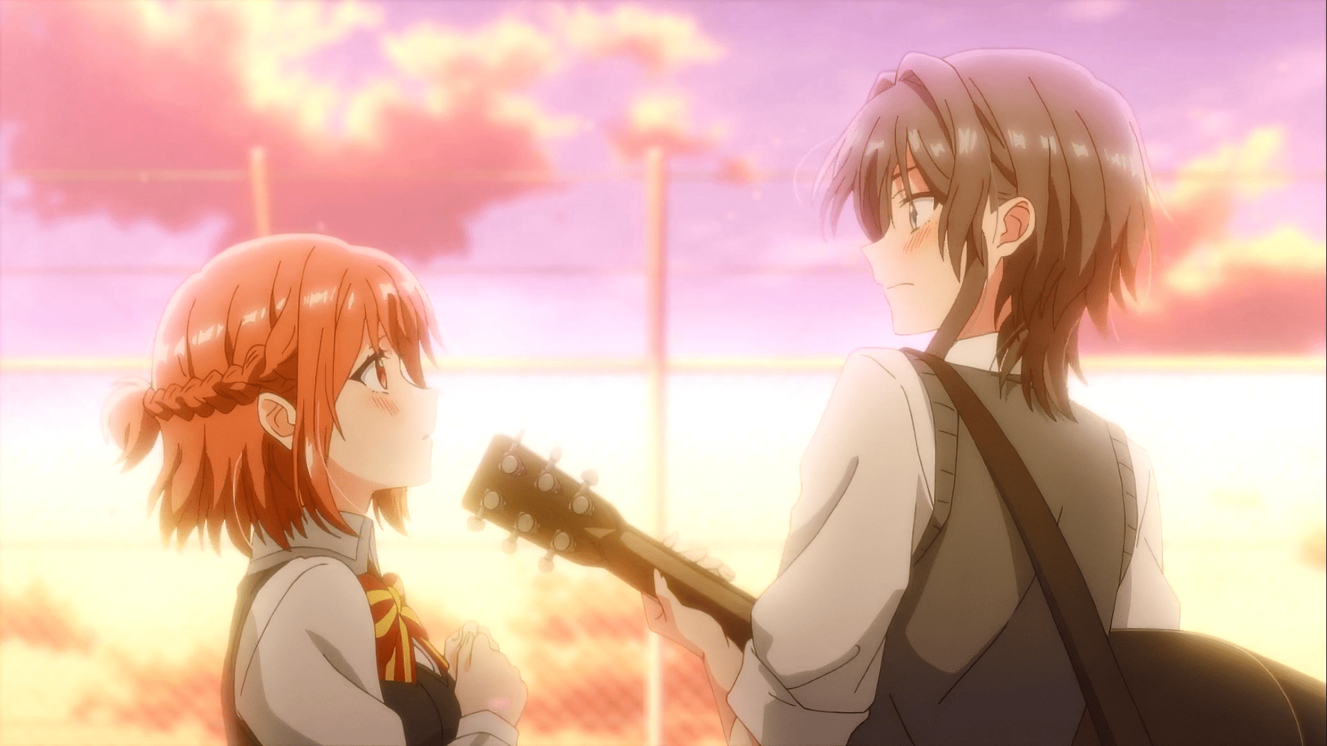 1920x1080 Sunset Serenade Me a Love Song Wallpaper