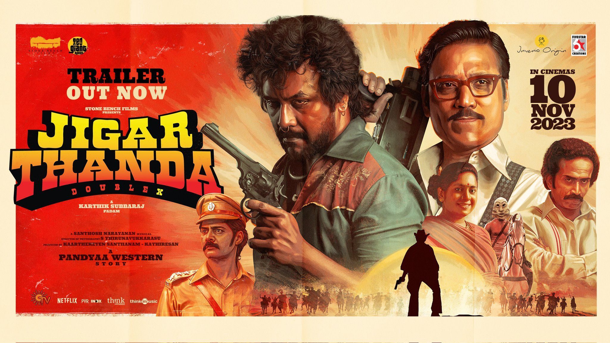 2048x1152 Jigarthanda DoubleX Wallpaper