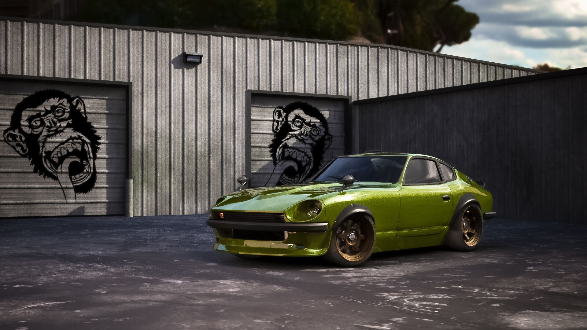 1920x1080 Gas Monkey Datsun 280z